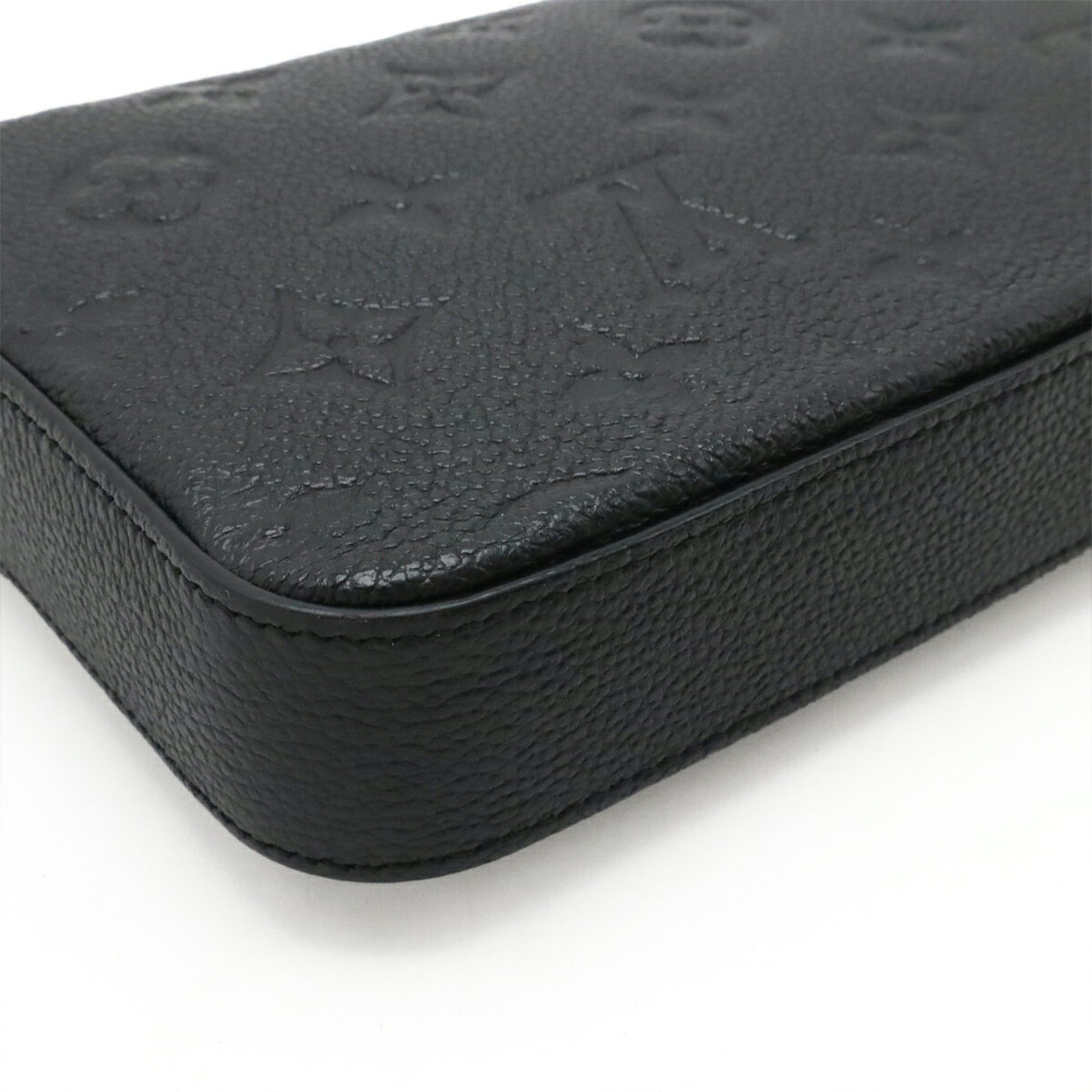 Louis Vuitton Louis Vuitton Monogram Empreinte Pochette Felicie Shoulder Bag Clutch Noir (Case missing) M64064 Size ONE SIZE - 4 Thumbnail