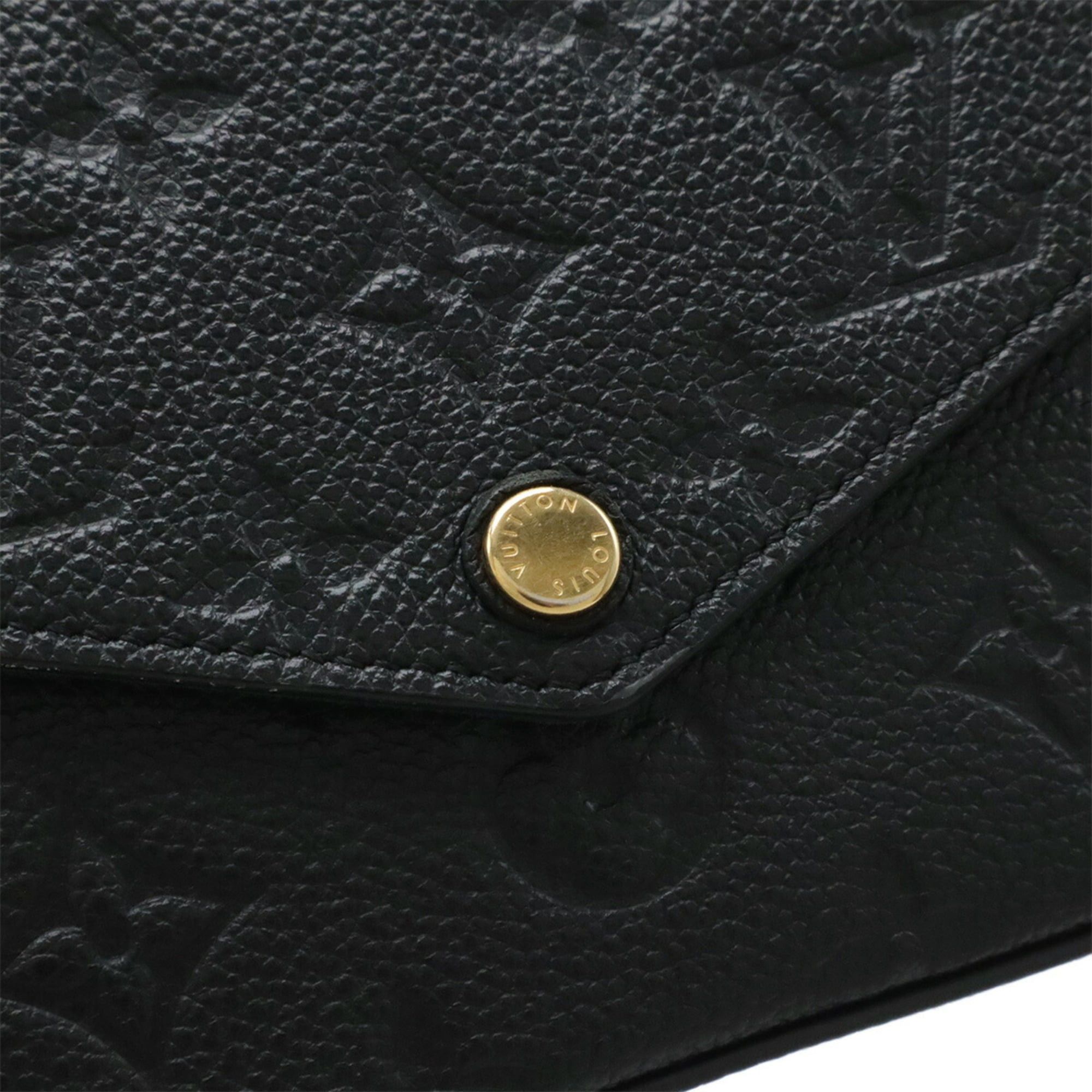 Louis Vuitton Louis Vuitton Monogram Empreinte Pochette Felicie Shoulder Bag Clutch Noir (Case missing) M64064 Size ONE SIZE - 5 Thumbnail