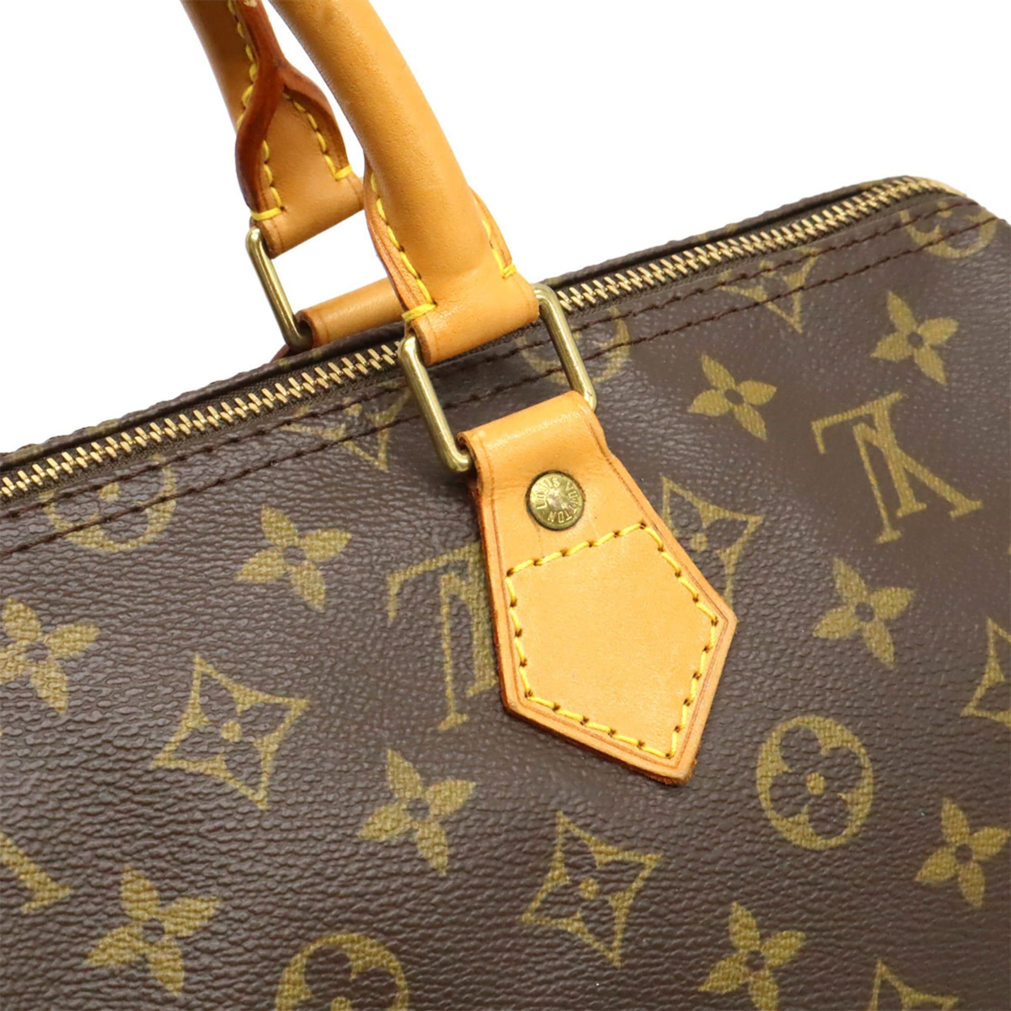 Louis Vuitton Louis Vuitton Monogram Speedy 35 Handbag Travel Bag M41524 Size ONE SIZE - 8 Thumbnail