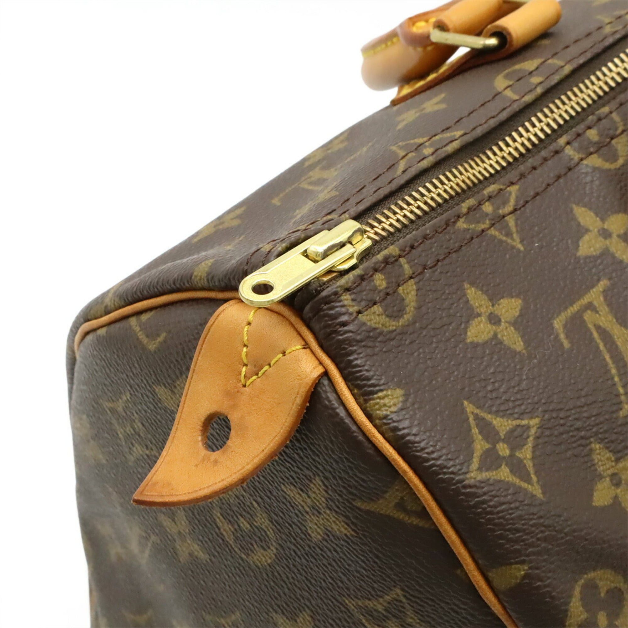 Louis Vuitton Louis Vuitton Monogram Speedy 35 Handbag Travel Bag M41524 Size ONE SIZE - 6 Thumbnail