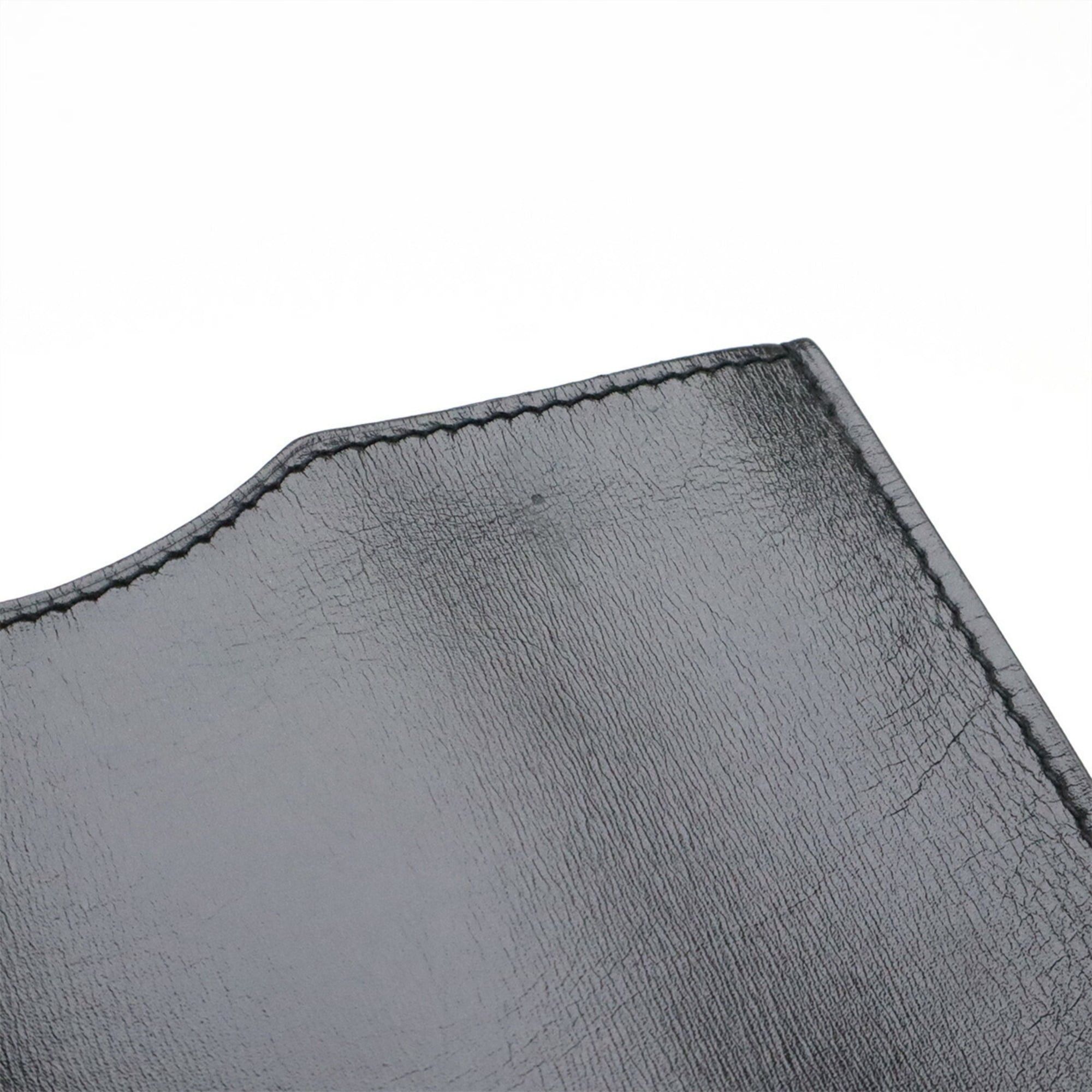 Hermes Hermes Onimetou Shoulder Bag Pochette Leather Black Size ONE SIZE - 5 Thumbnail