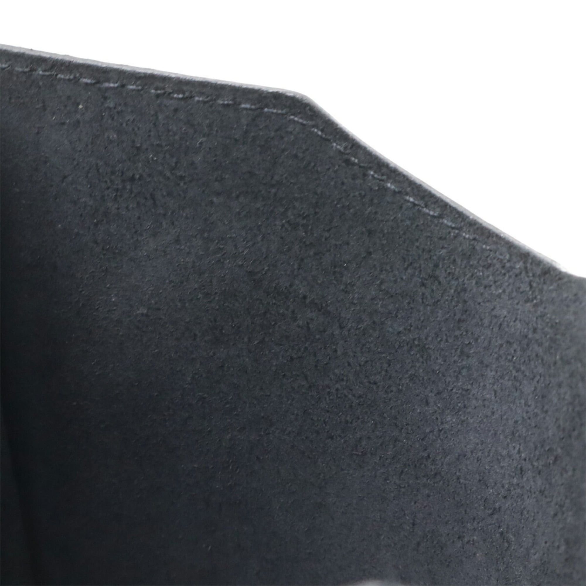 Hermes Hermes Onimetou Shoulder Bag Pochette Leather Black Size ONE SIZE - 9 Thumbnail