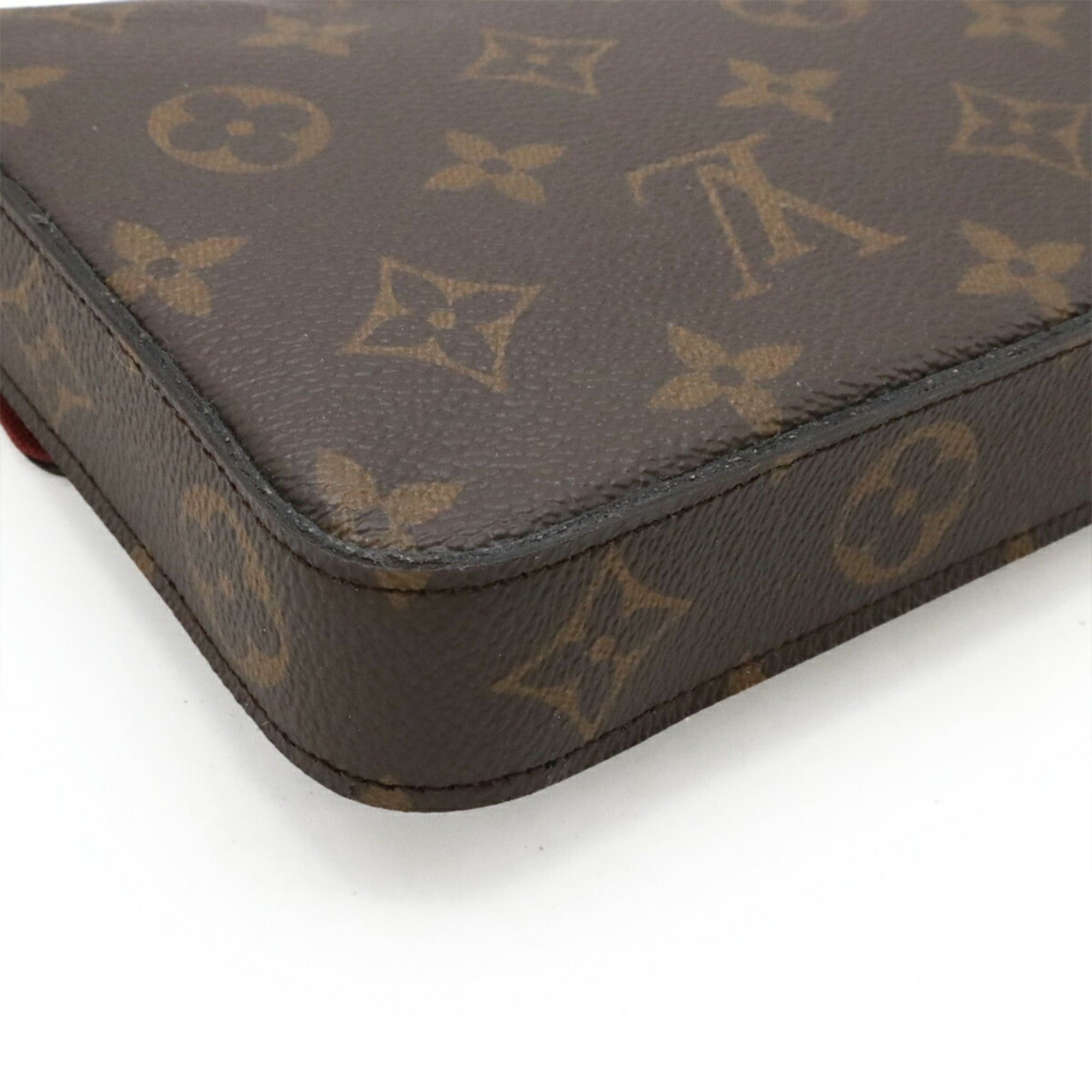 Louis Vuitton Louis Vuitton Monogram Pochette Felicie Felice Shoulder Bag Clutch Fuchsia (Case missing) M81896 Size ONE SIZE - 4 Thumbnail