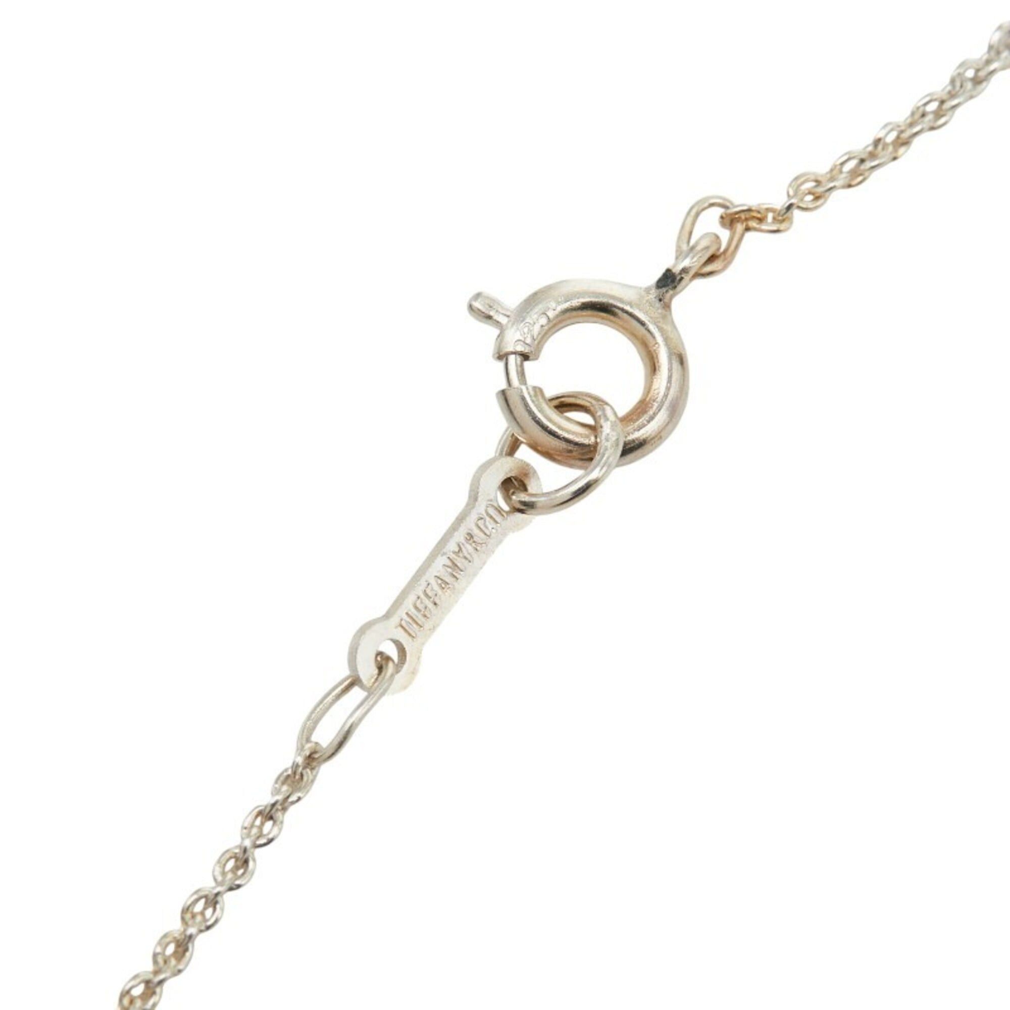 Tiffany & Co. Tiffany & Co. Peretti Open Heart Necklace, SV925 Silver, Women's. Size ONE SIZE - 6 Thumbnail