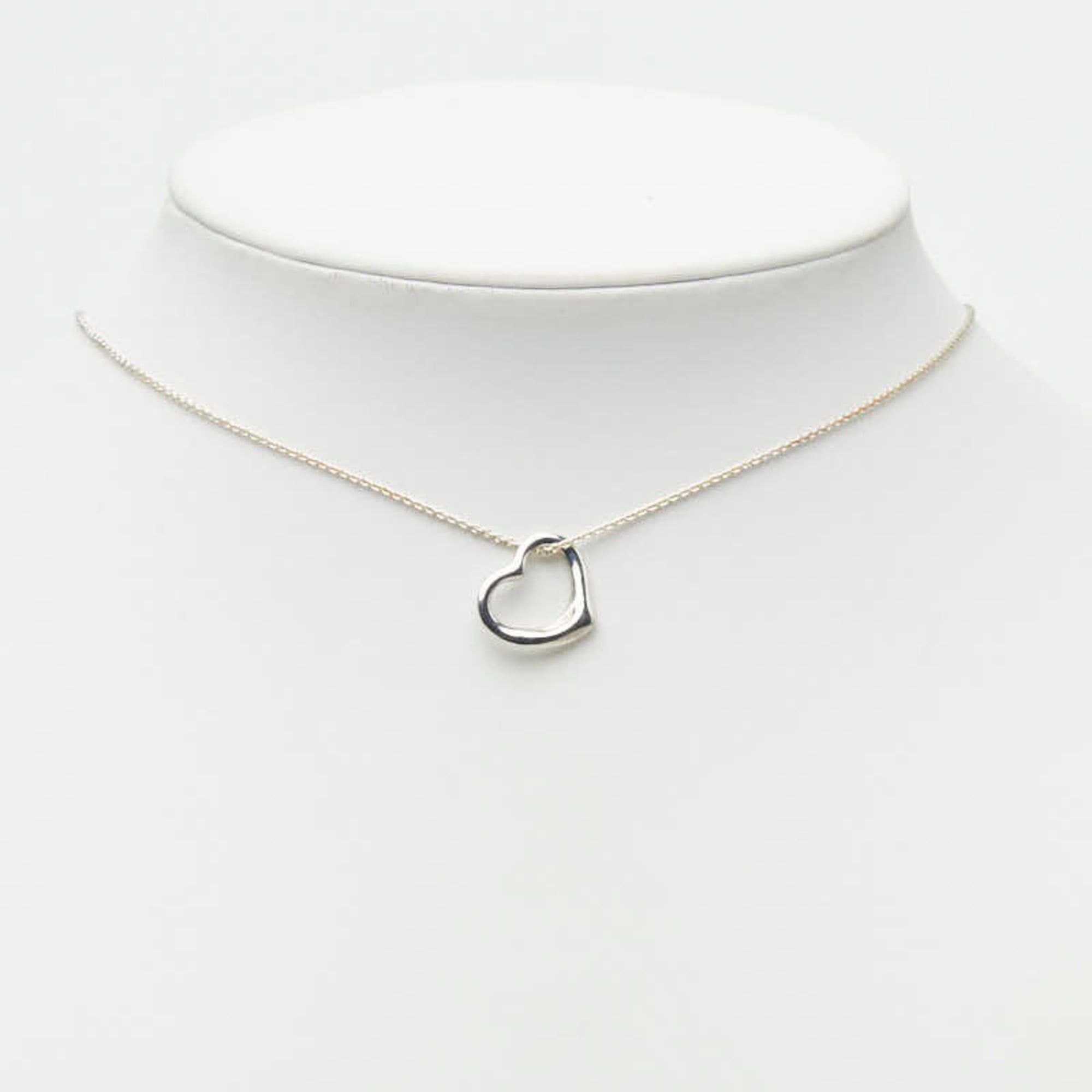 Tiffany & Co. Tiffany & Co. Peretti Open Heart Necklace, SV925 Silver, Women's. Size ONE SIZE - 7 Thumbnail