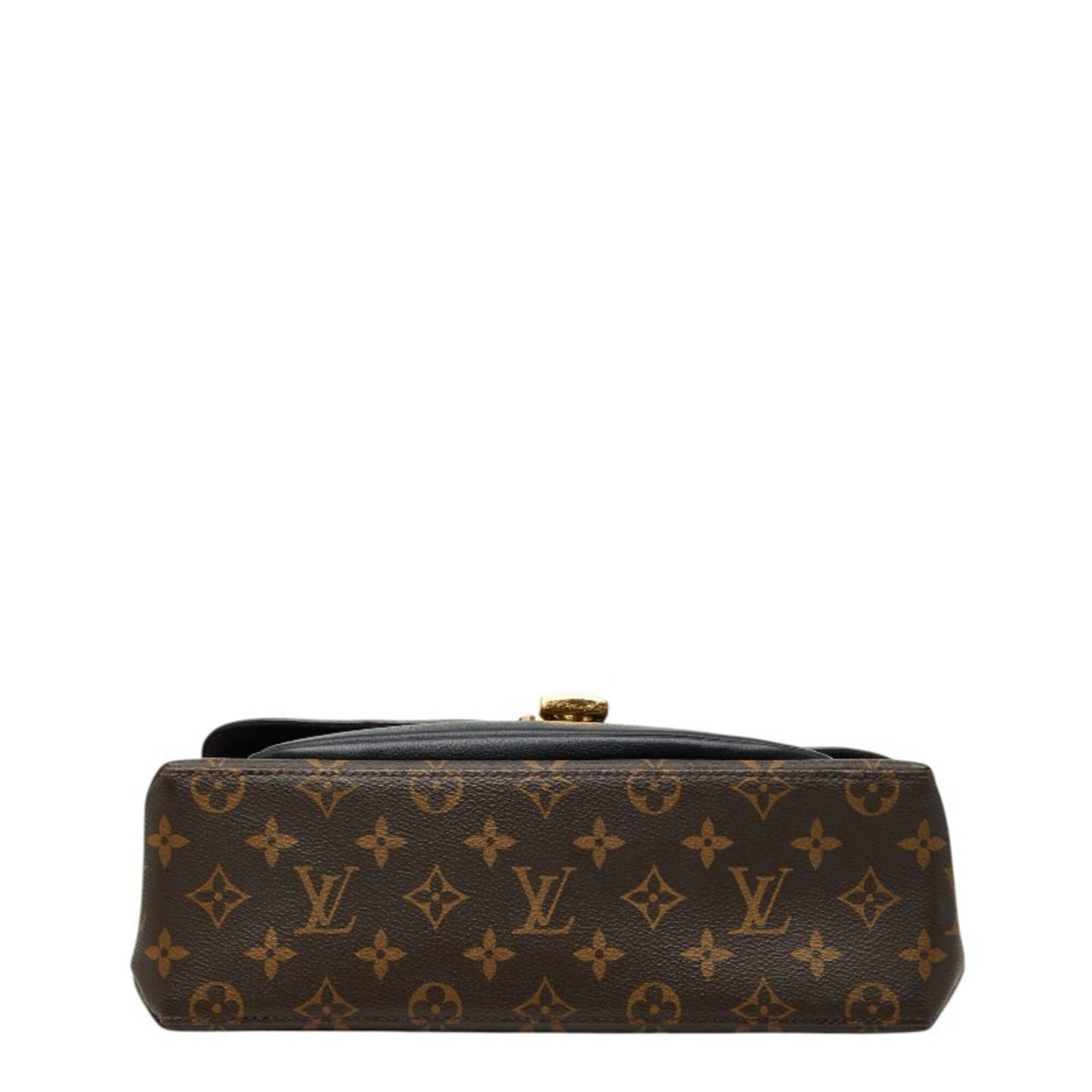 Louis Vuitton Louis Vuitton Monogram Marignan Handbag Shoulder Bag 2WAY M44259 Brown Leather Women's LOUIS VUITTON Size ONE SIZE - 3 Thumbnail