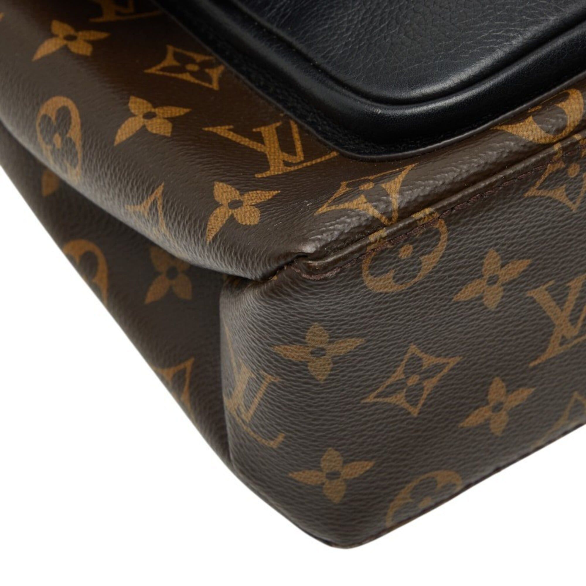 Louis Vuitton Louis Vuitton Monogram Marignan Handbag Shoulder Bag 2WAY M44259 Brown Leather Women's LOUIS VUITTON Size ONE SIZE - 5 Thumbnail