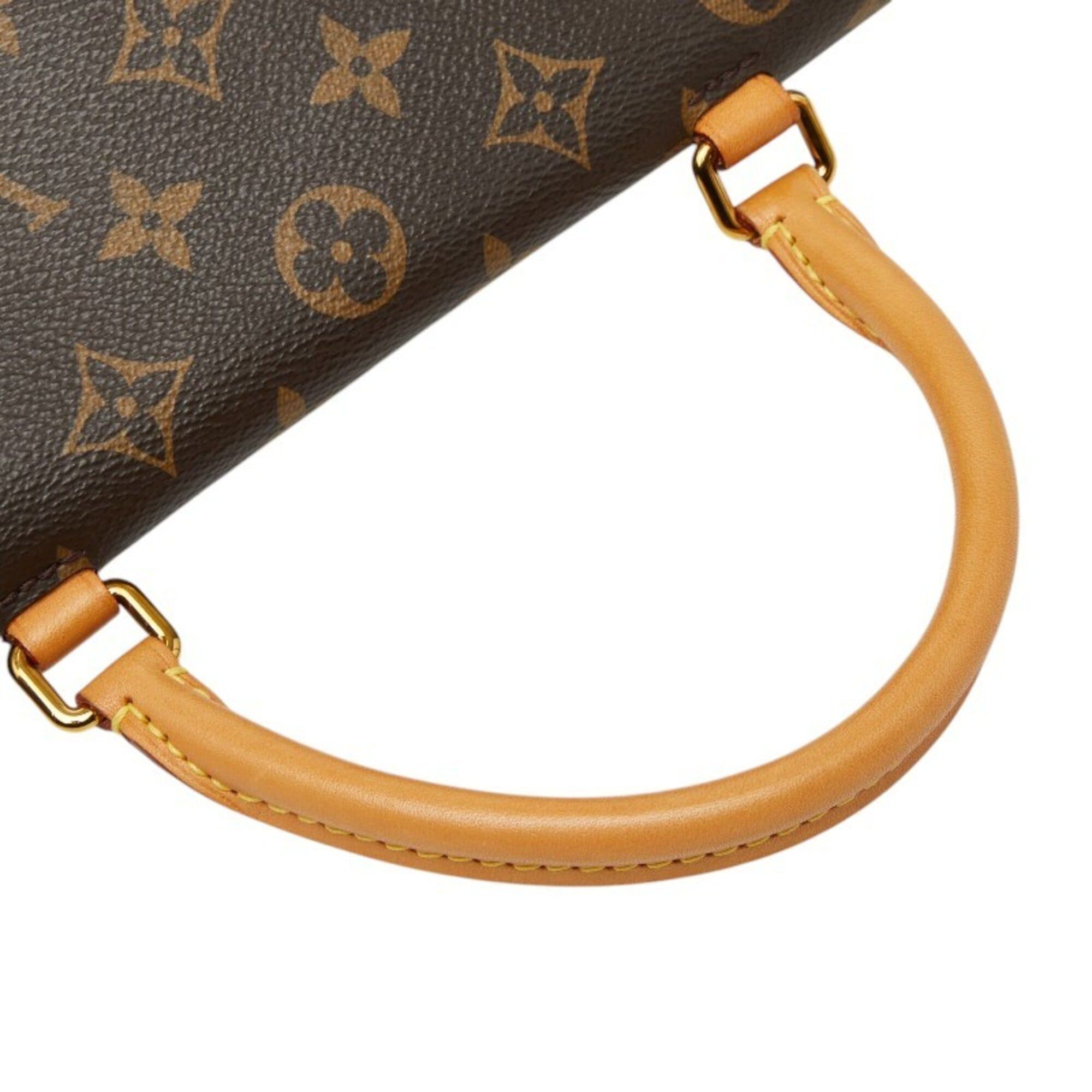 Louis Vuitton Louis Vuitton Monogram Marignan Handbag Shoulder Bag 2WAY M44259 Brown Leather Women's LOUIS VUITTON Size ONE SIZE - 8 Thumbnail
