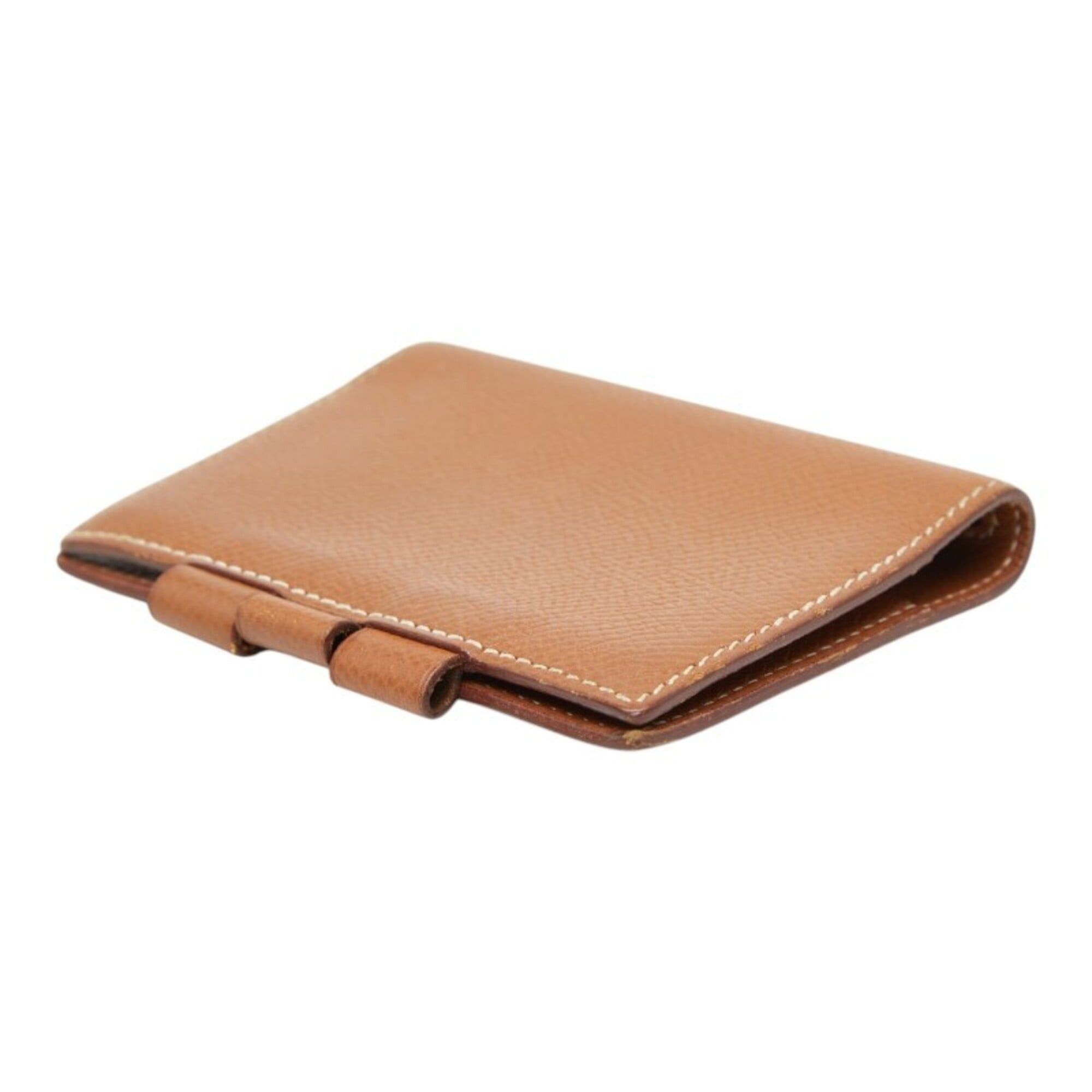 Hermes Hermes Agenda Mini Notebook Cover, Brown Courchevel Leather, Women's Size ONE SIZE - 5 Thumbnail
