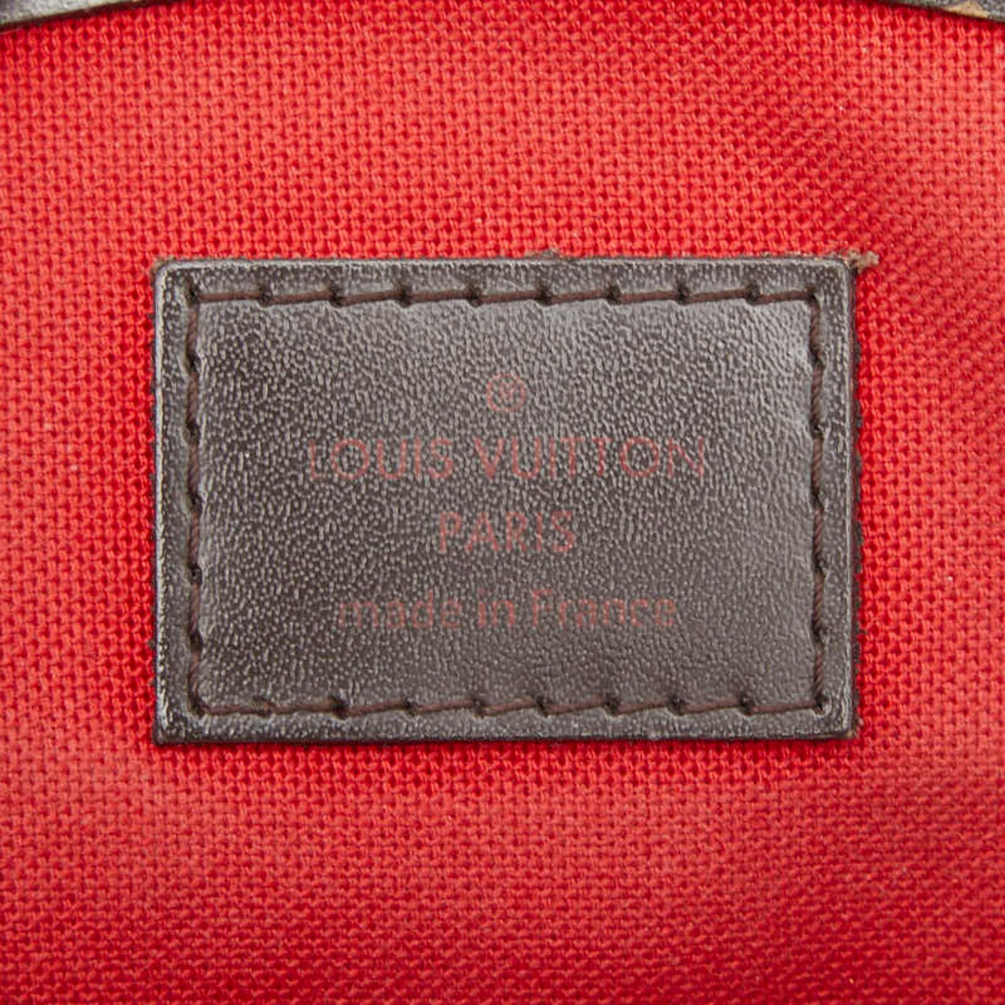 Louis Vuitton Louis Vuitton Damier Verona PM Handbag N41117 Brown Leather Women's LOUIS VUITTON Size ONE SIZE - 11 Thumbnail