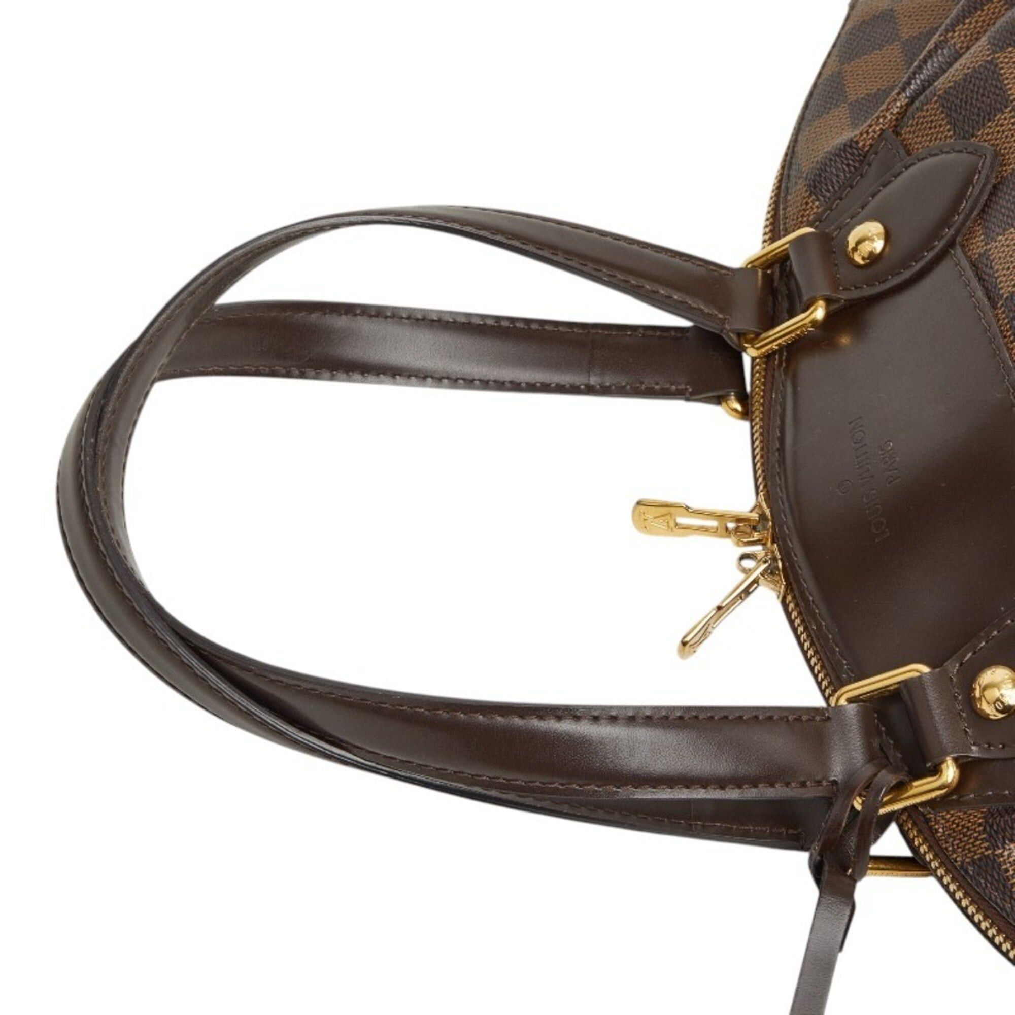 Louis Vuitton Louis Vuitton Damier Verona PM Handbag N41117 Brown Leather Women's LOUIS VUITTON Size ONE SIZE - 9 Thumbnail