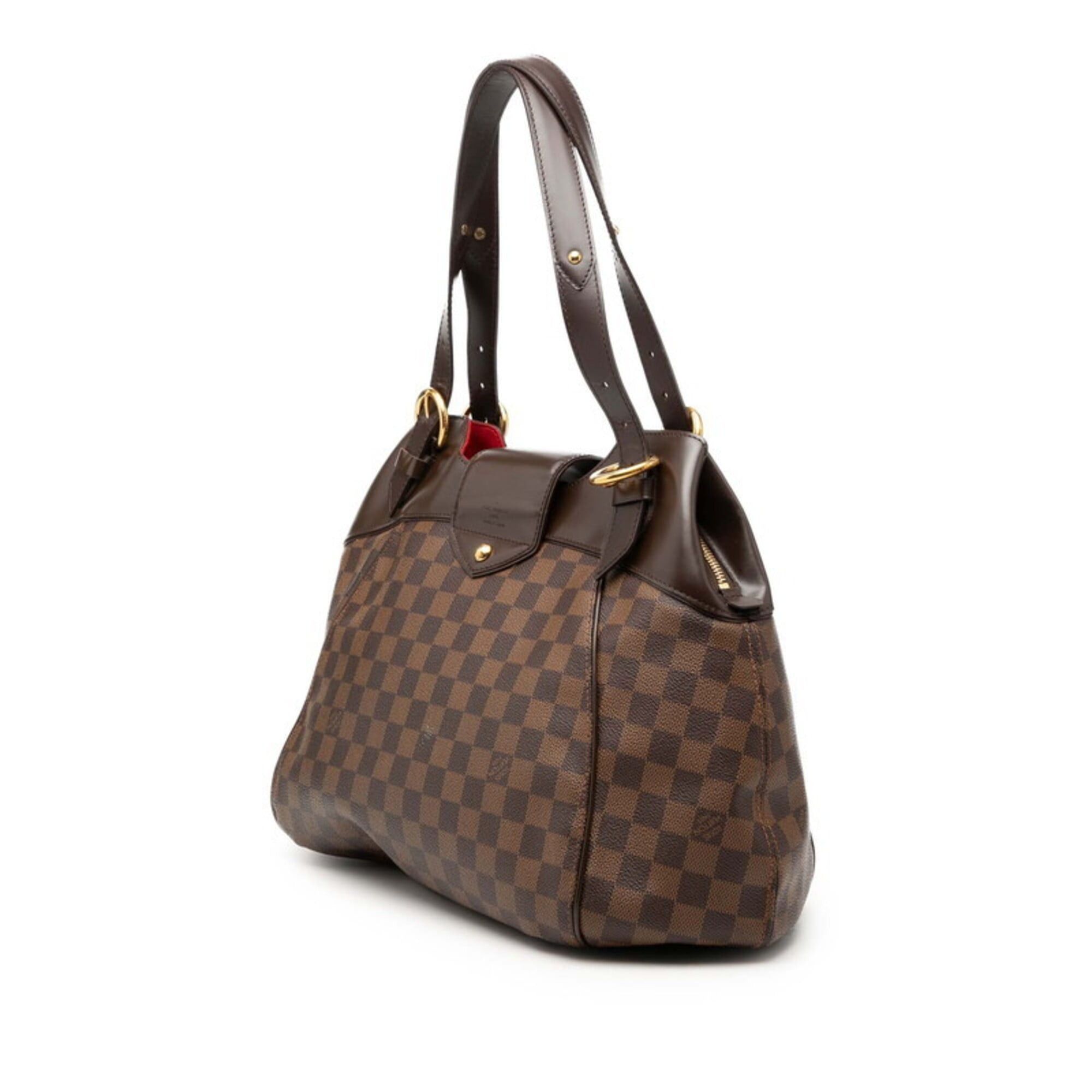 Louis Vuitton Louis Vuitton Damier Sistina GM Tote Bag Shoulder N41540 Brown Leather Women's LOUIS VUITTON Size ONE SIZE - 2 Thumbnail