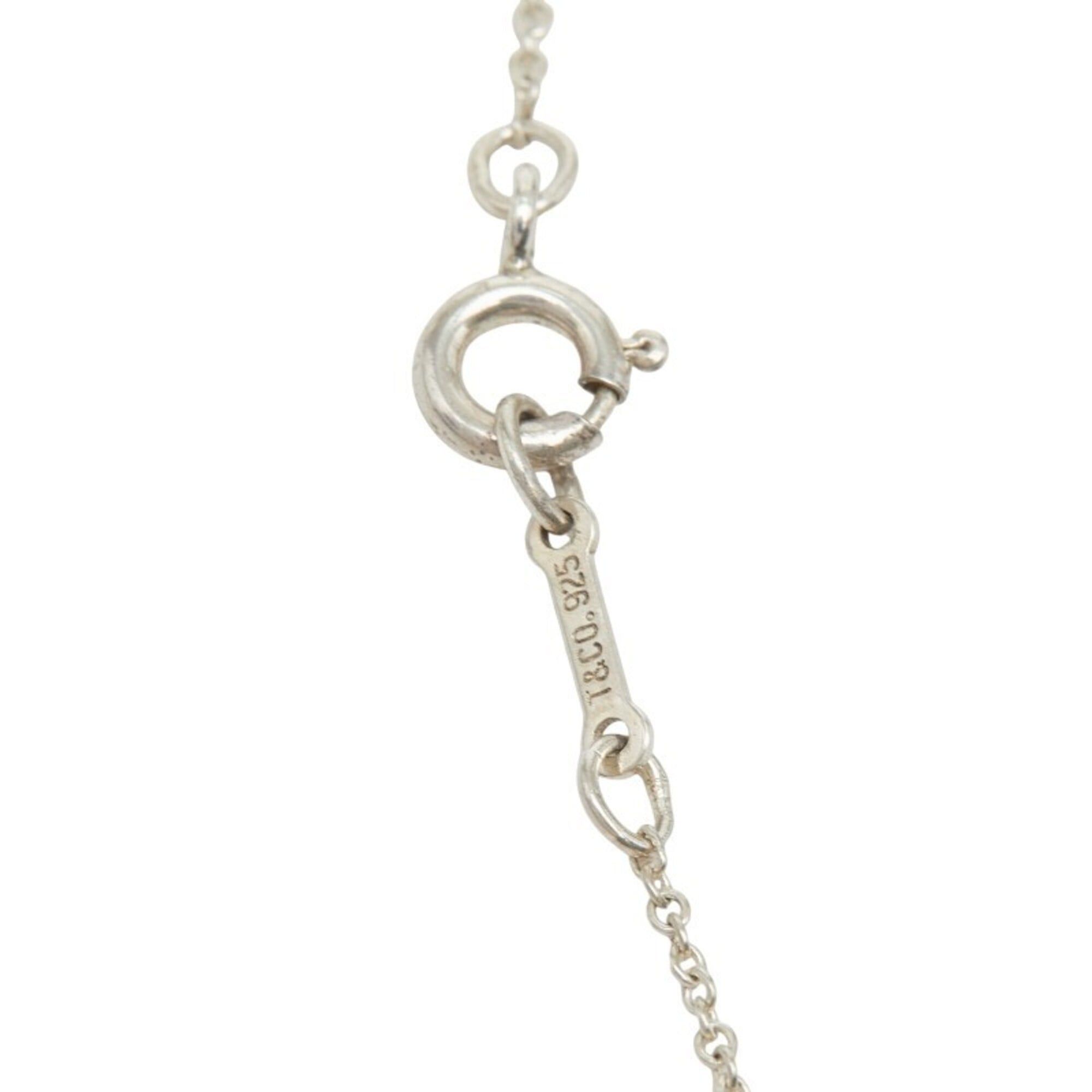 Tiffany & Co. Tiffany & Co. Elsa Peretti Kiss Necklace, SV925 Silver, Women's. Size ONE SIZE - 5 Thumbnail