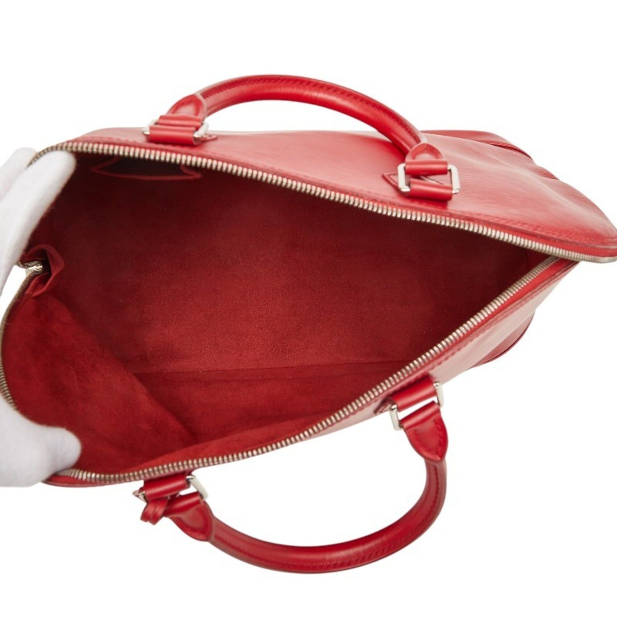 Louis Vuitton Louis Vuitton Epi Alma GM Handbag M4032E Carmine Red Leather Women's LOUIS VUITTON Size ONE SIZE - 9 Thumbnail