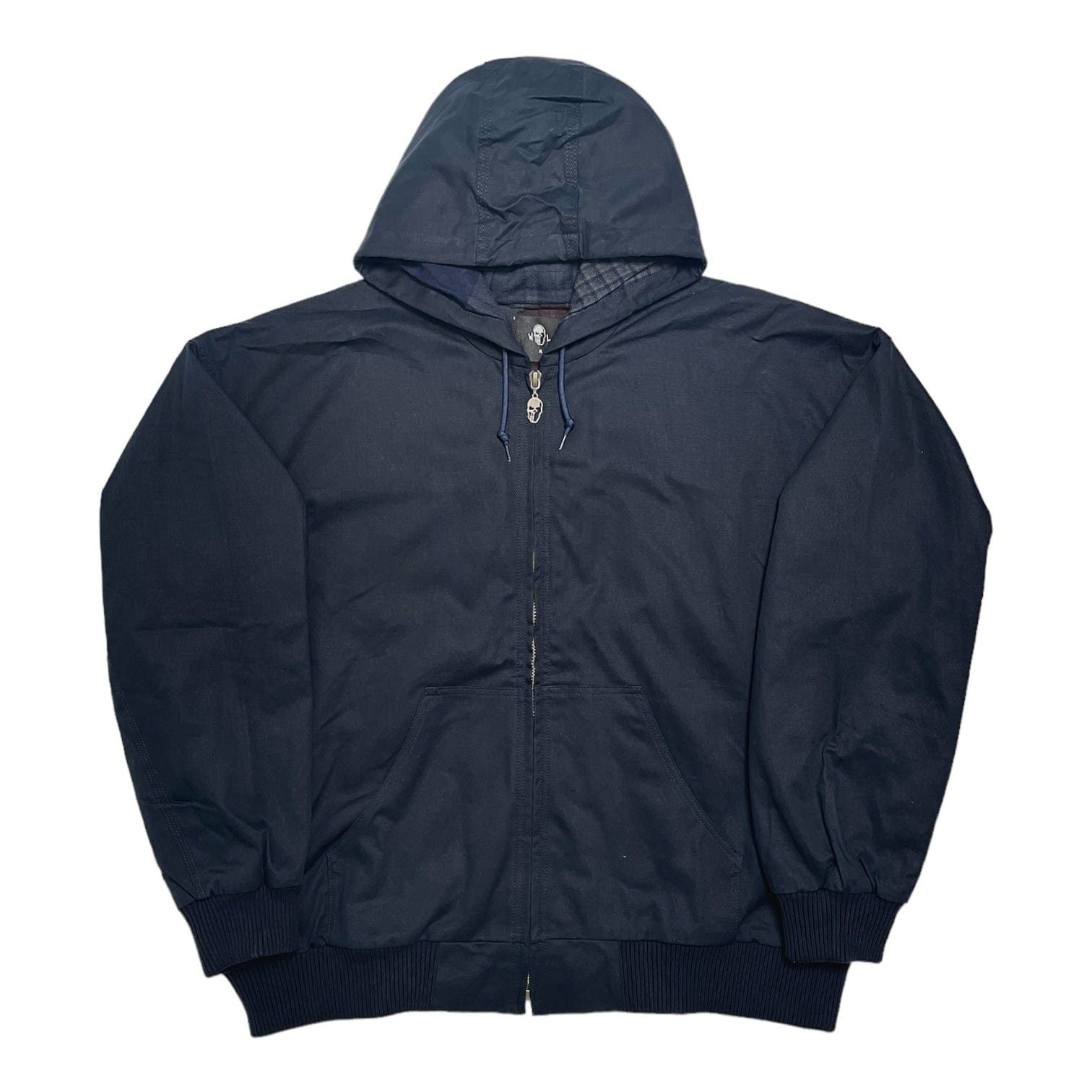 Warren Lotas Shoot Your Local Heroin Dealer Work Jacket Navy Blue Size US M / EU 48-50 / 2 - 2 Thumbnail