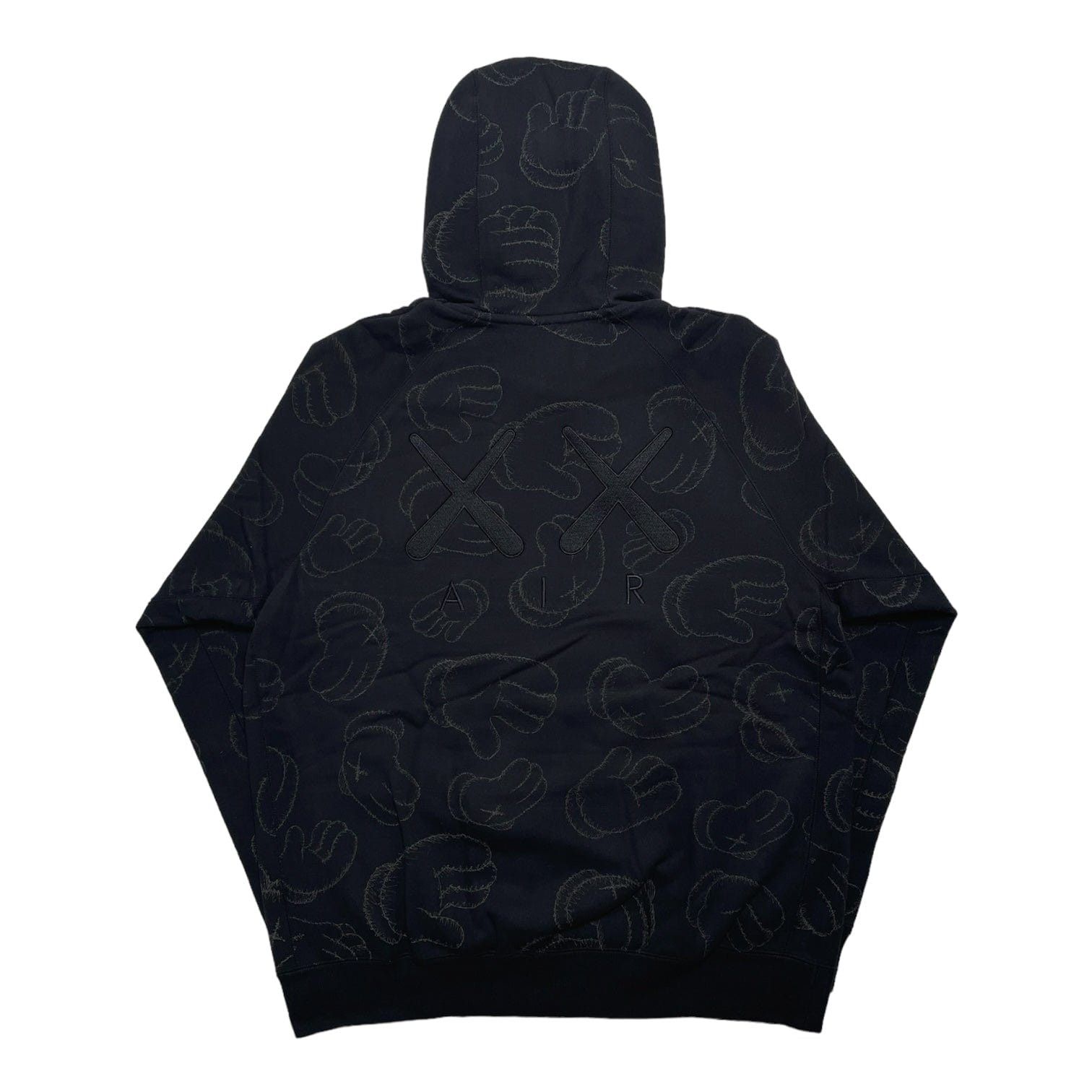 Nike KAWS x Hooded Sweatshirt Black Size US XXL / EU 58 / 5 - 2 Thumbnail