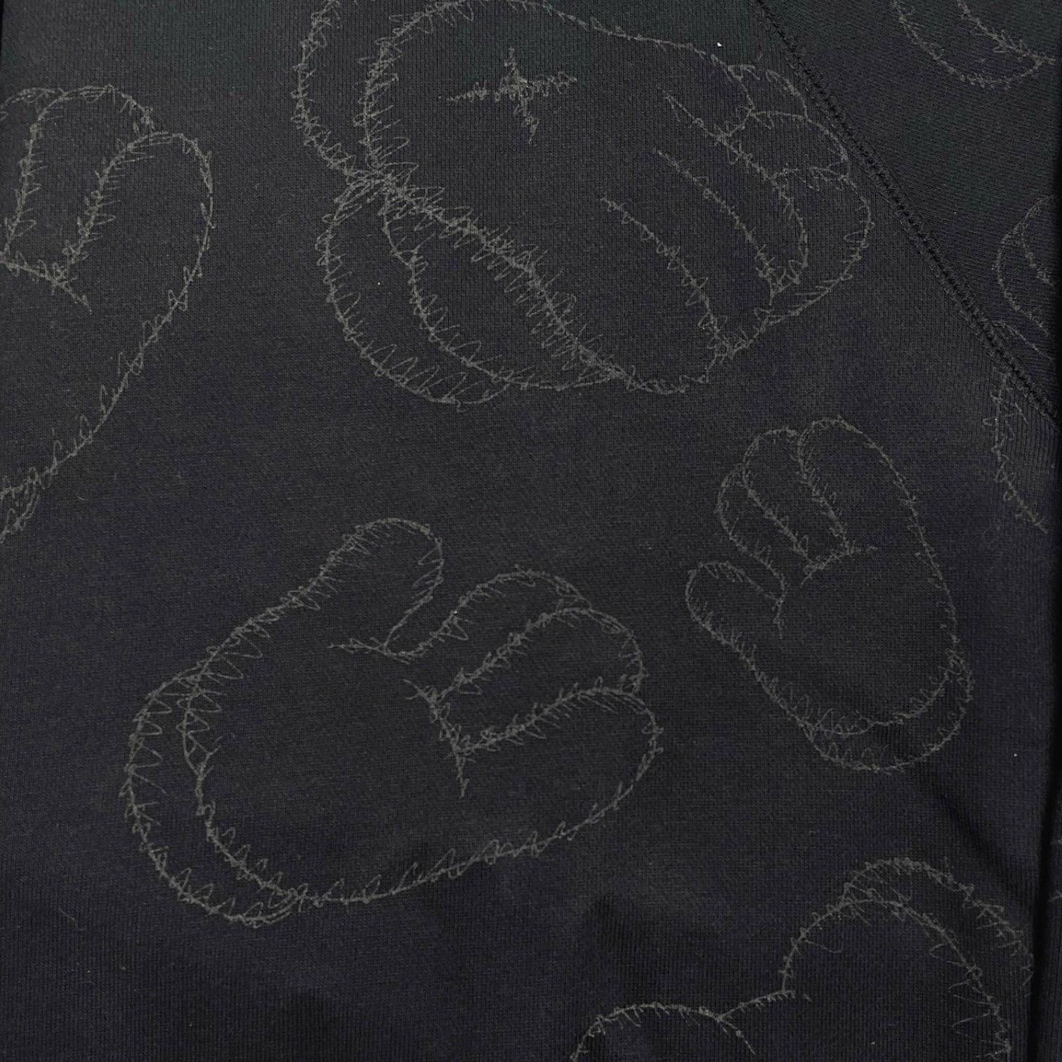 Nike KAWS x Hooded Sweatshirt Black Size US XXL / EU 58 / 5 - 3 Thumbnail