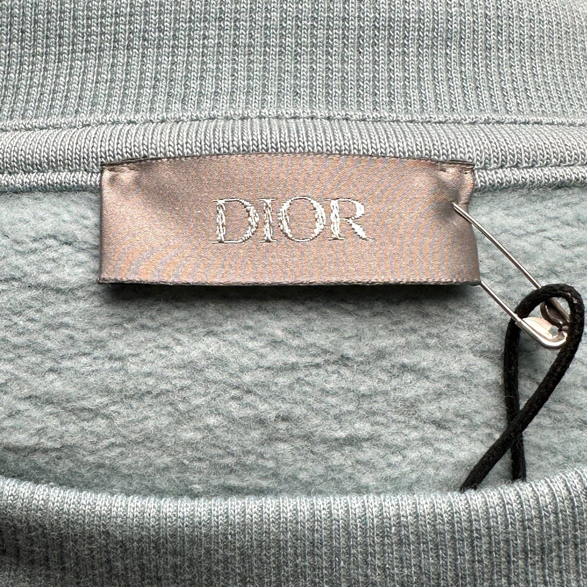 Dior Dior Couture Crewneck Sweatshirt Blue Size US L / EU 52-54 / 3 - 4 Thumbnail
