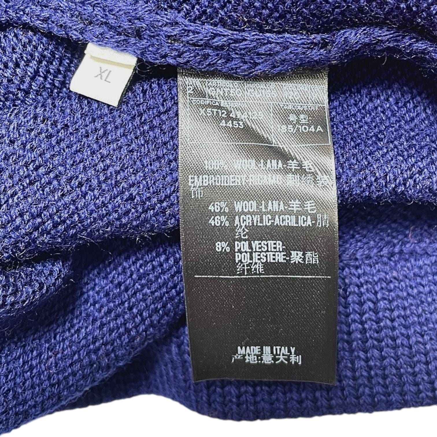 Gucci Tiger Varsity Patch Knit Cardigan Orange/Blue Size US XL / EU 56 / 4 - 3 Thumbnail