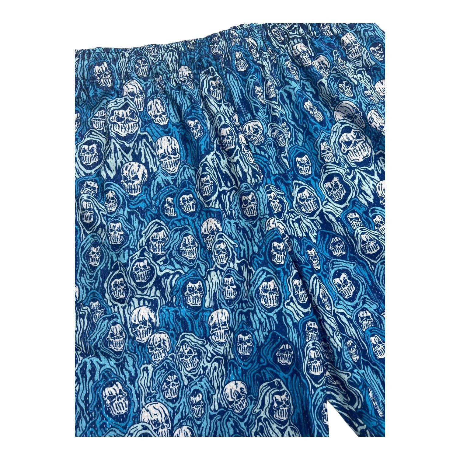 Warren Lotas Reaper Camo Mesh Shorts Blue Size US 33 - 3 Thumbnail