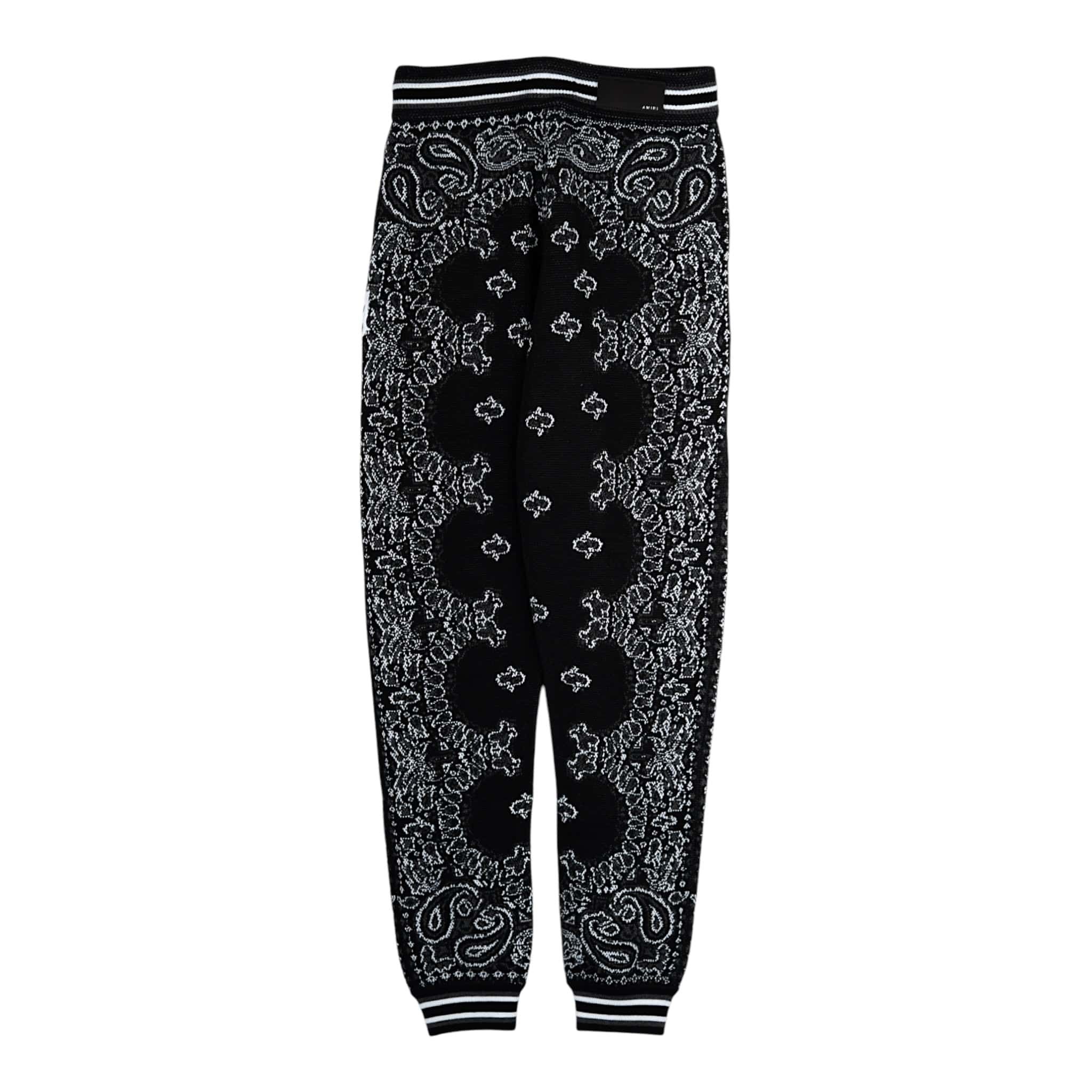 Amiri Amiri Bandana B-Ball Sweatpants Black Size US 36 / EU 52 - 2 Thumbnail