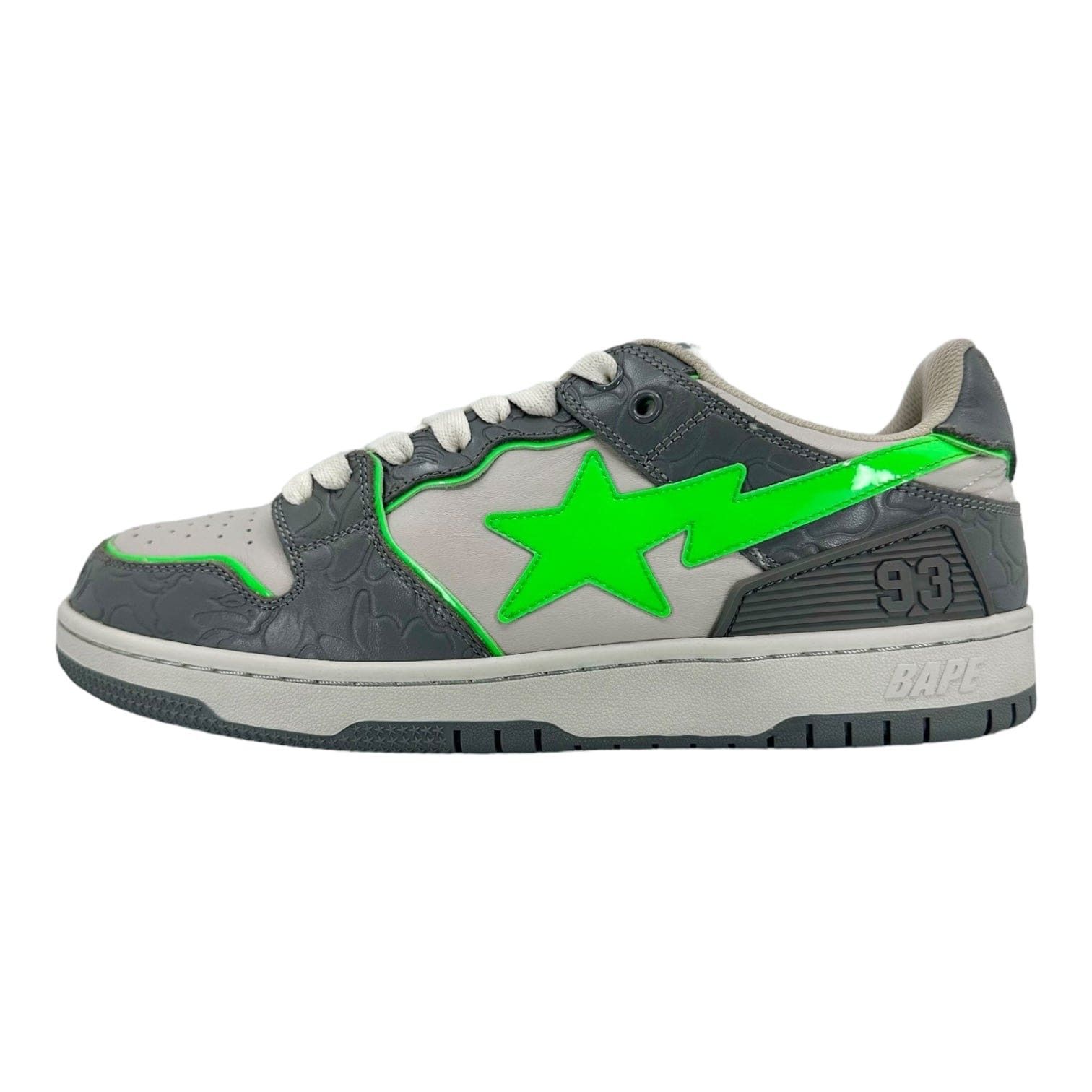 Bape Bape SK8 Sta Grey Green Size US 9 / EU 42 - 2 Thumbnail