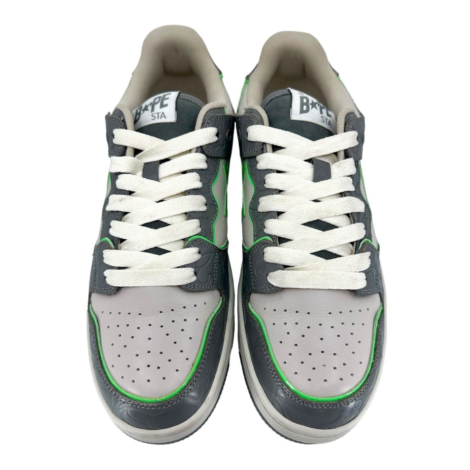 Bape Bape SK8 Sta Grey Green Size US 9 / EU 42 - 5 Thumbnail