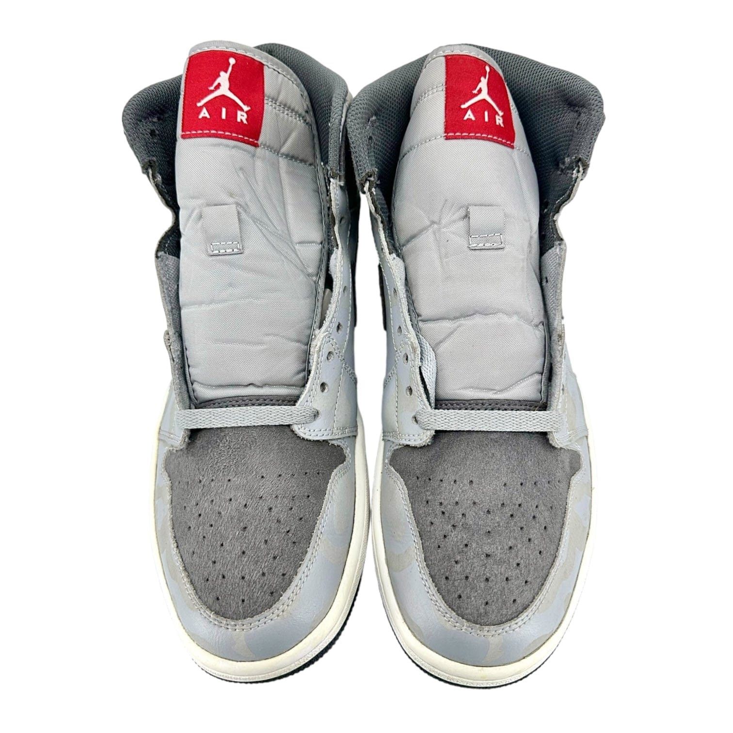 Nike 1 Retro High Camo 3M Wolf Grey Size US 9.5 / EU 42-43 - 5 Thumbnail