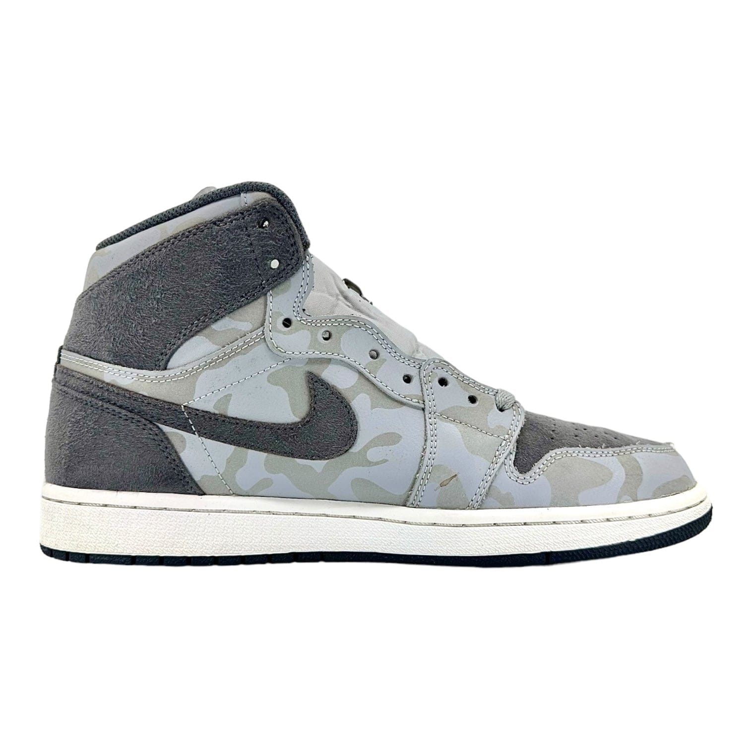 Nike 1 Retro High Camo 3M Wolf Grey Size US 9.5 / EU 42-43 - 4 Thumbnail