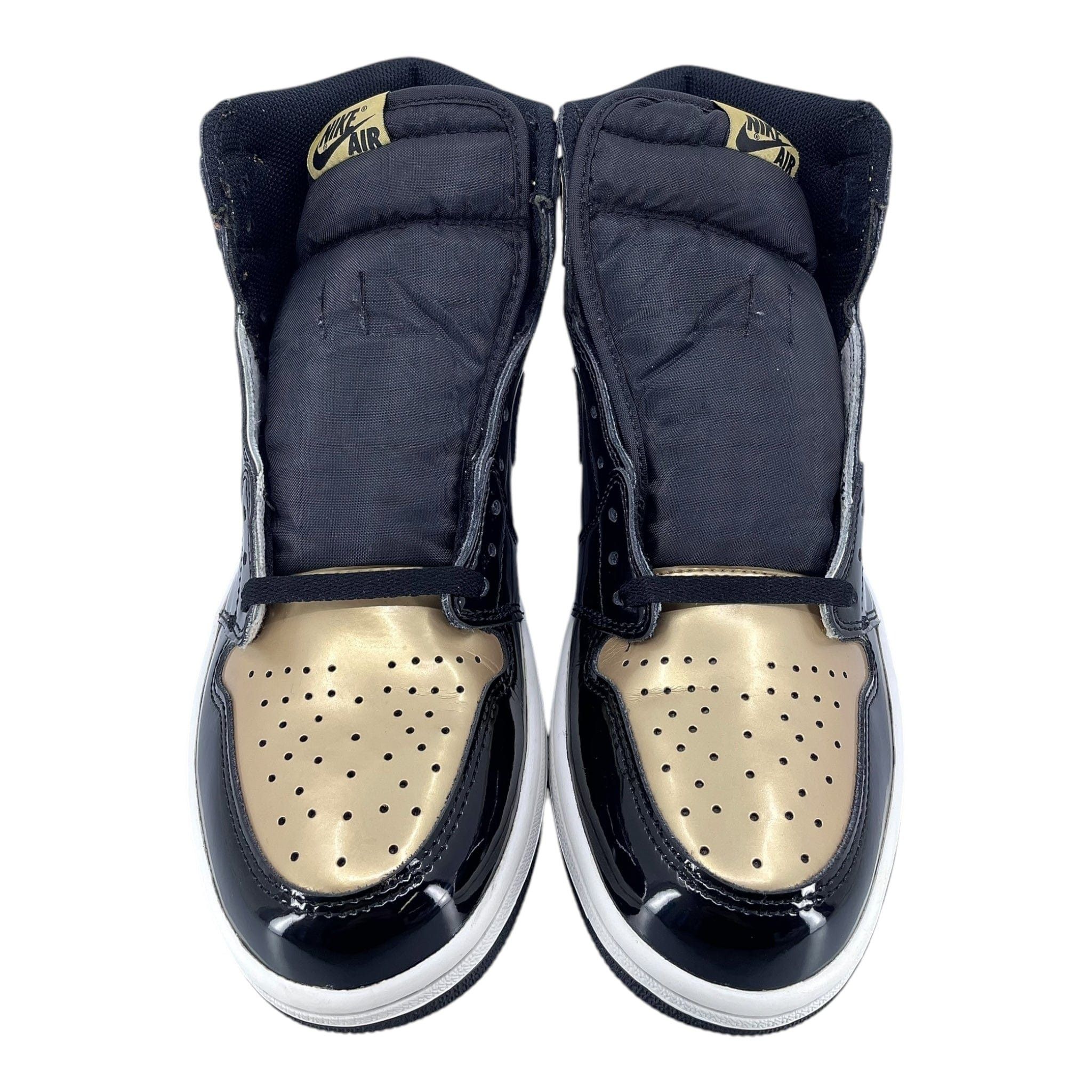 Nike 1 Retro High NRG Patent Gold Toe Size US 10.5 / EU 43-44 - 5 Thumbnail