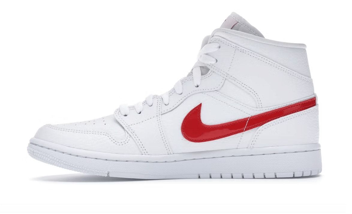 Nike 1 Mid White University Red (W) Size US 7.5 / IT 37.5 - 3 Thumbnail