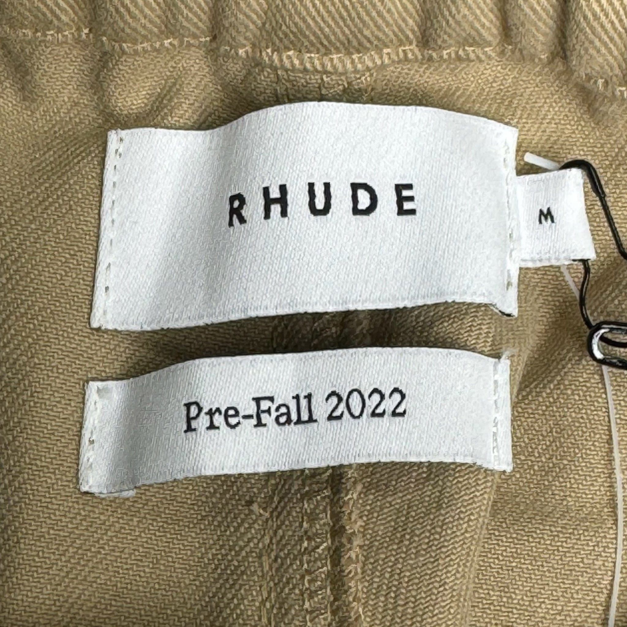 Rhude Classique Chino Track Pants Khaki Size US 33 - 6 Thumbnail