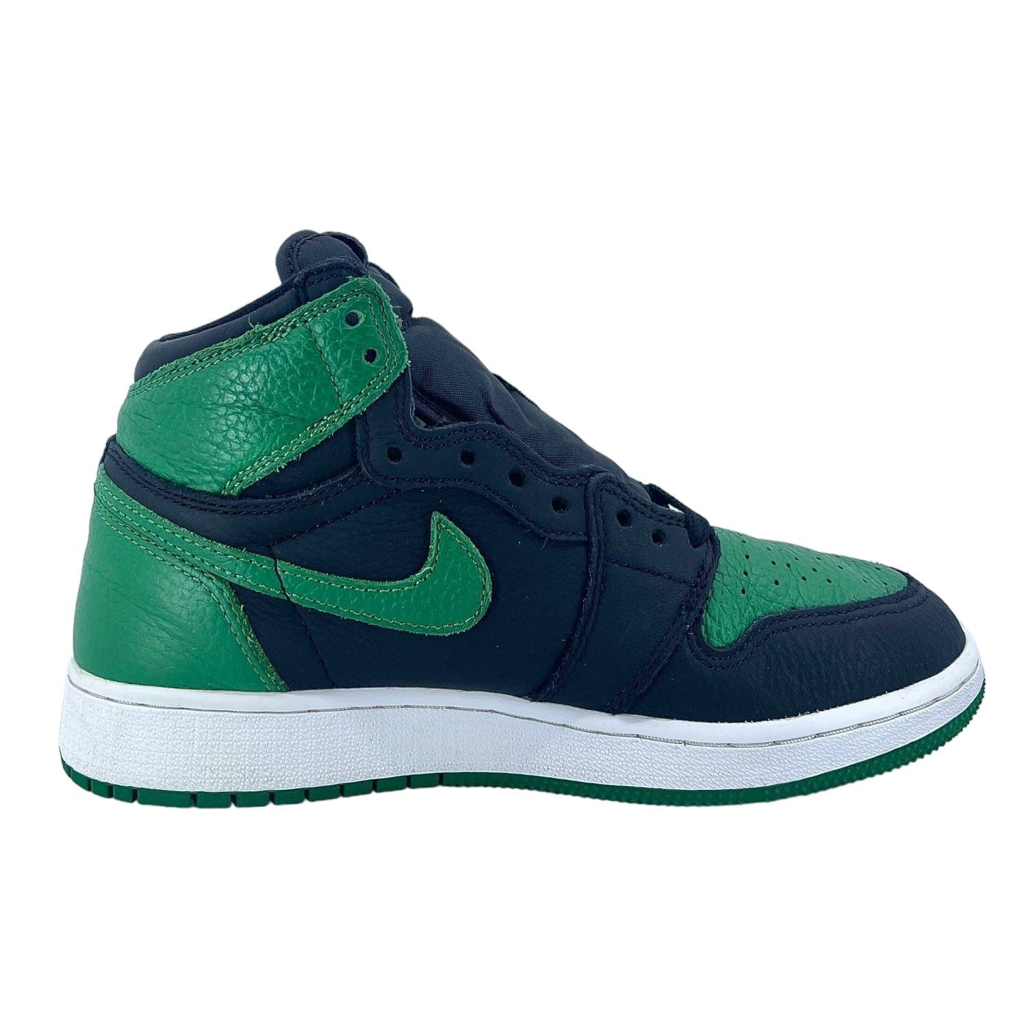 Nike 1 Retro High Pine Green Black 2.0 (GS) Size US 5.5 / EU 38 - 3 Thumbnail