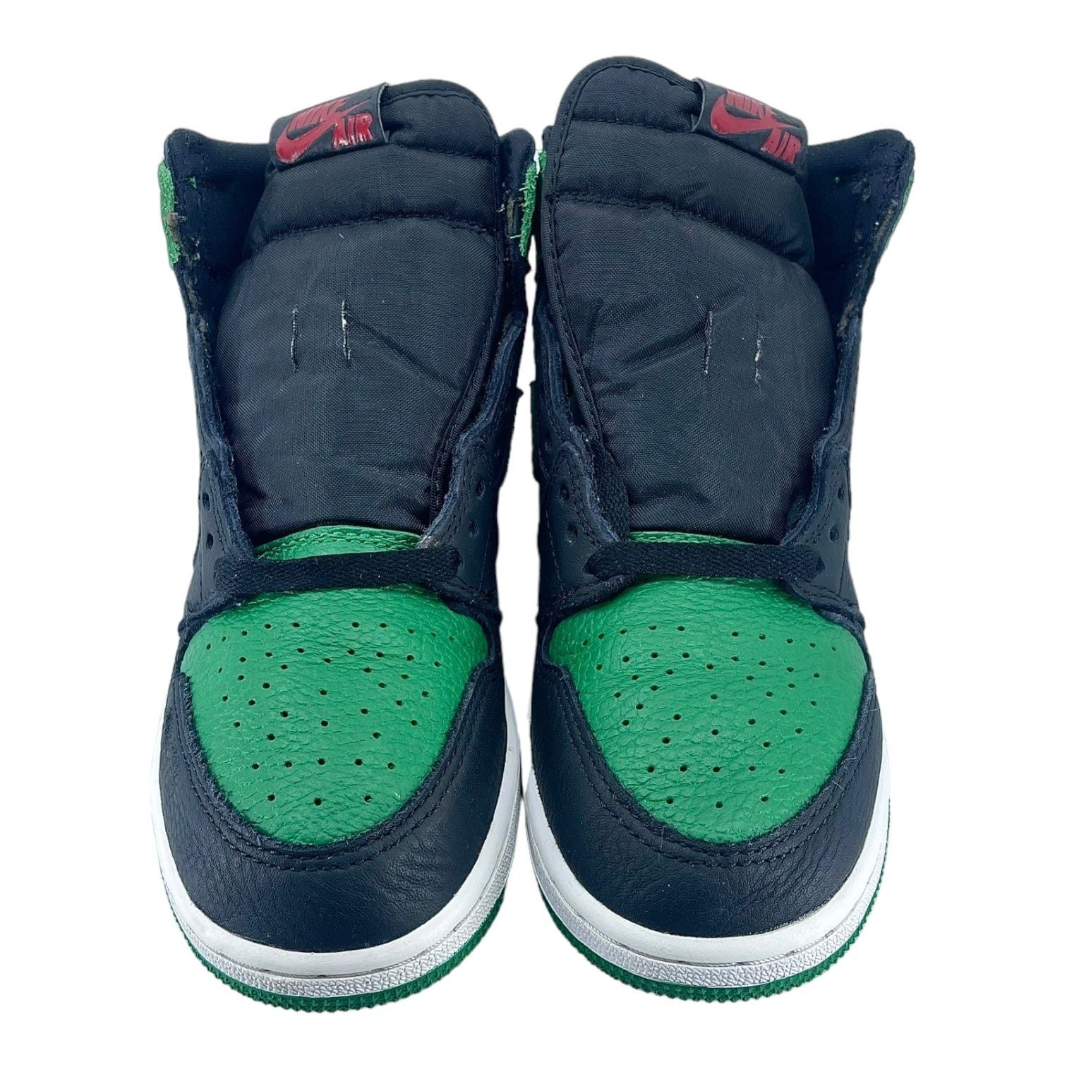 Nike 1 Retro High Pine Green Black 2.0 (GS) Size US 5.5 / EU 38 - 5 Thumbnail