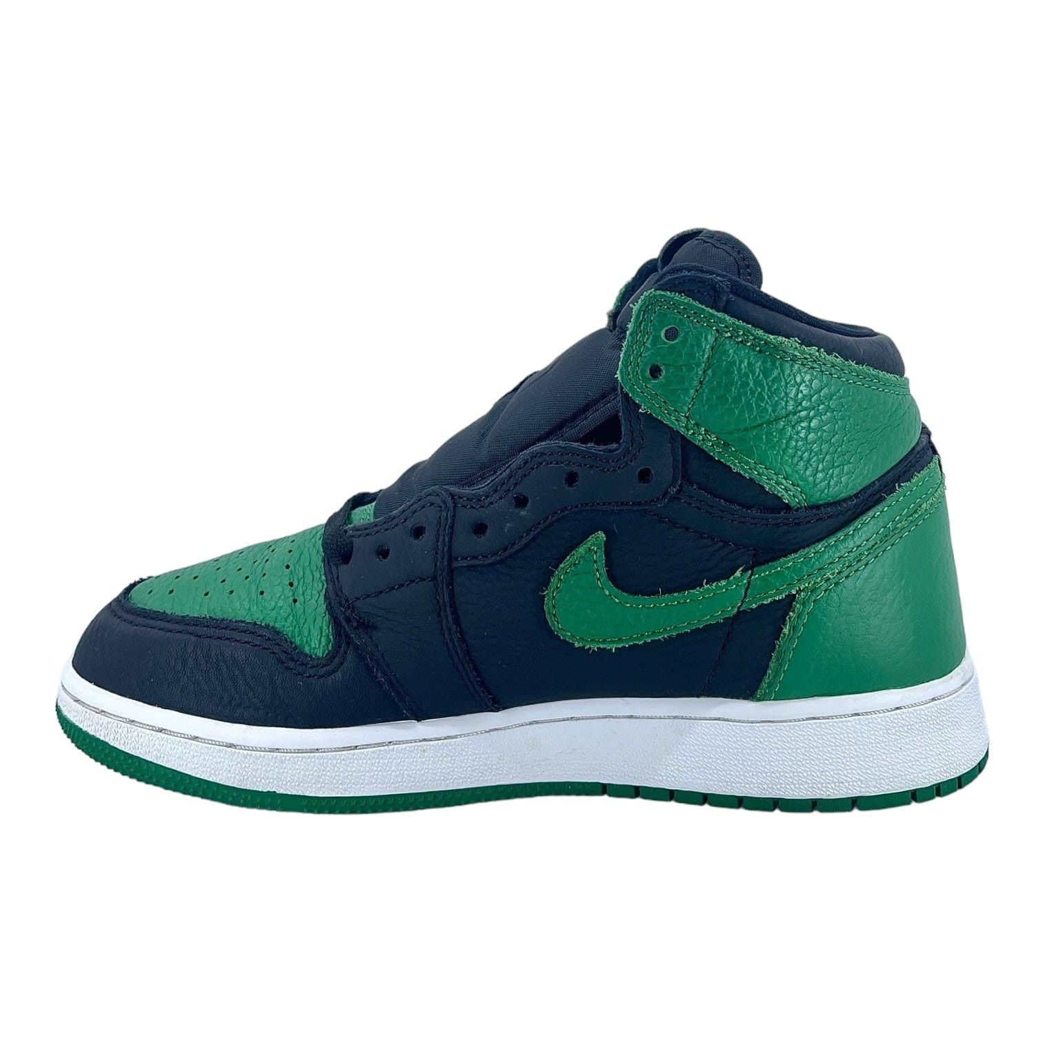Nike 1 Retro High Pine Green Black 2.0 (GS) Size US 5.5 / EU 38 - 4 Thumbnail
