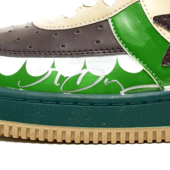 Bape Bapesta Low KAWS Chompers Green (Soulja Boy Autographed) Size US 10.5 / EU 43-44 - 8 Thumbnail