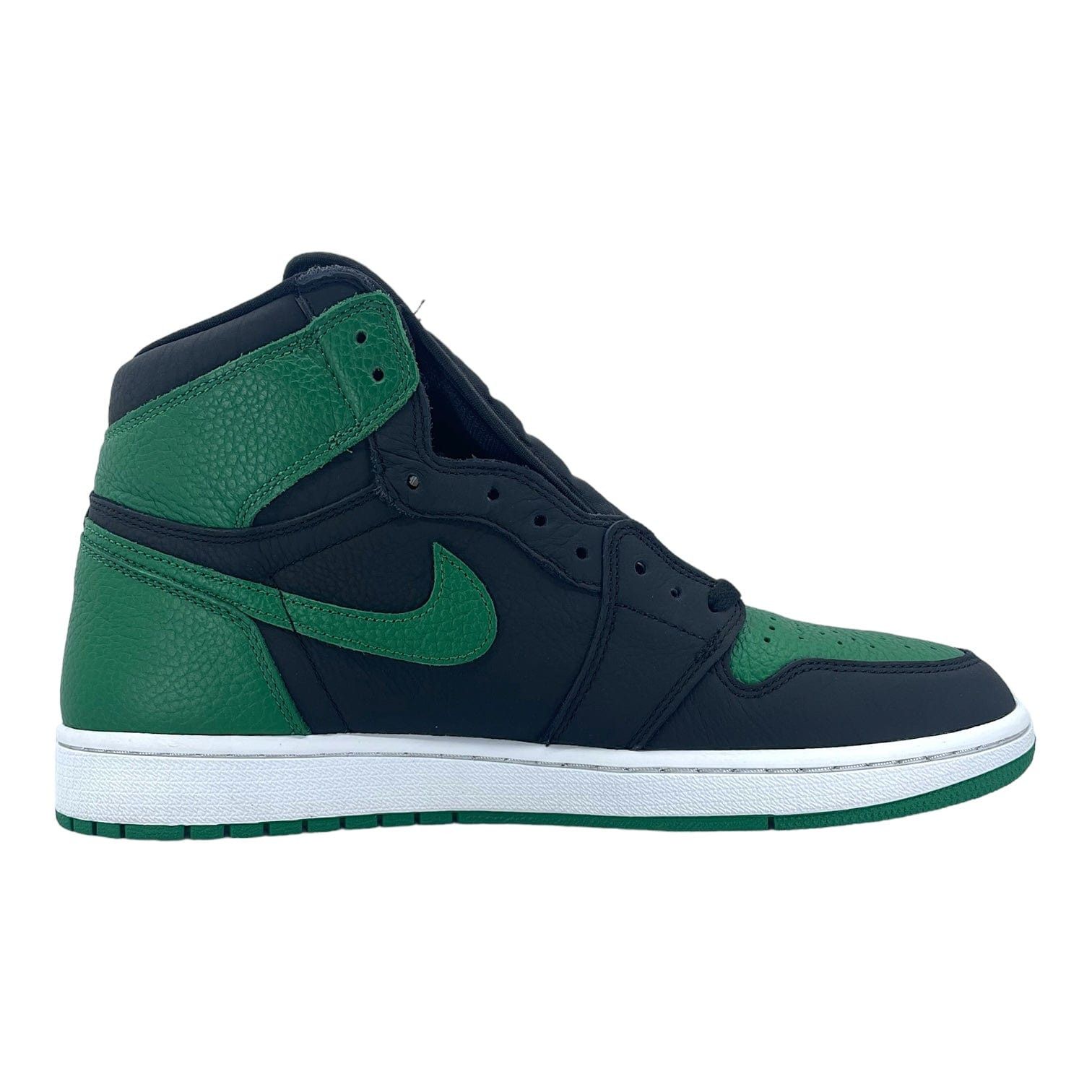 Nike 1 Retro High Pine Green Black Size US 12 / EU 45 - 4 Thumbnail
