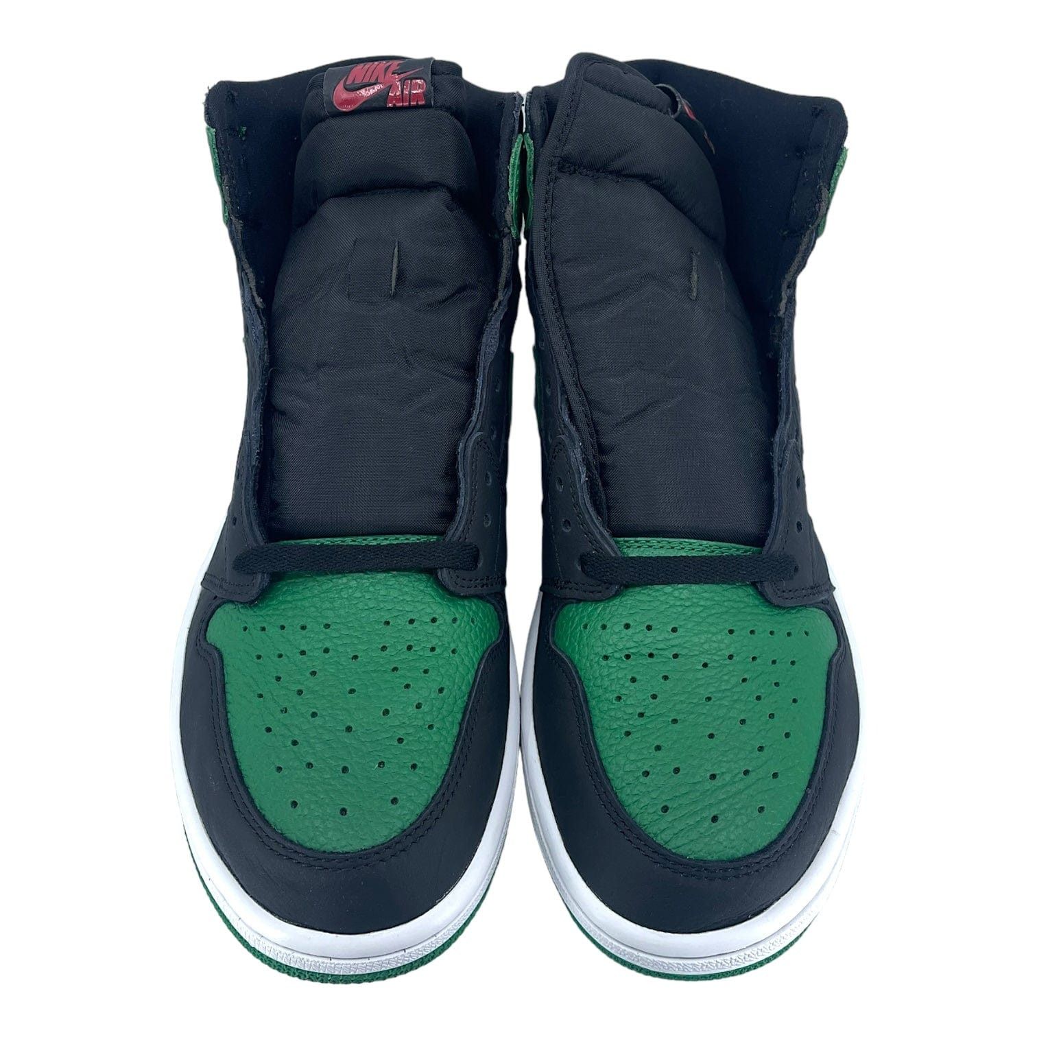 Nike 1 Retro High Pine Green Black Size US 12 / EU 45 - 5 Thumbnail