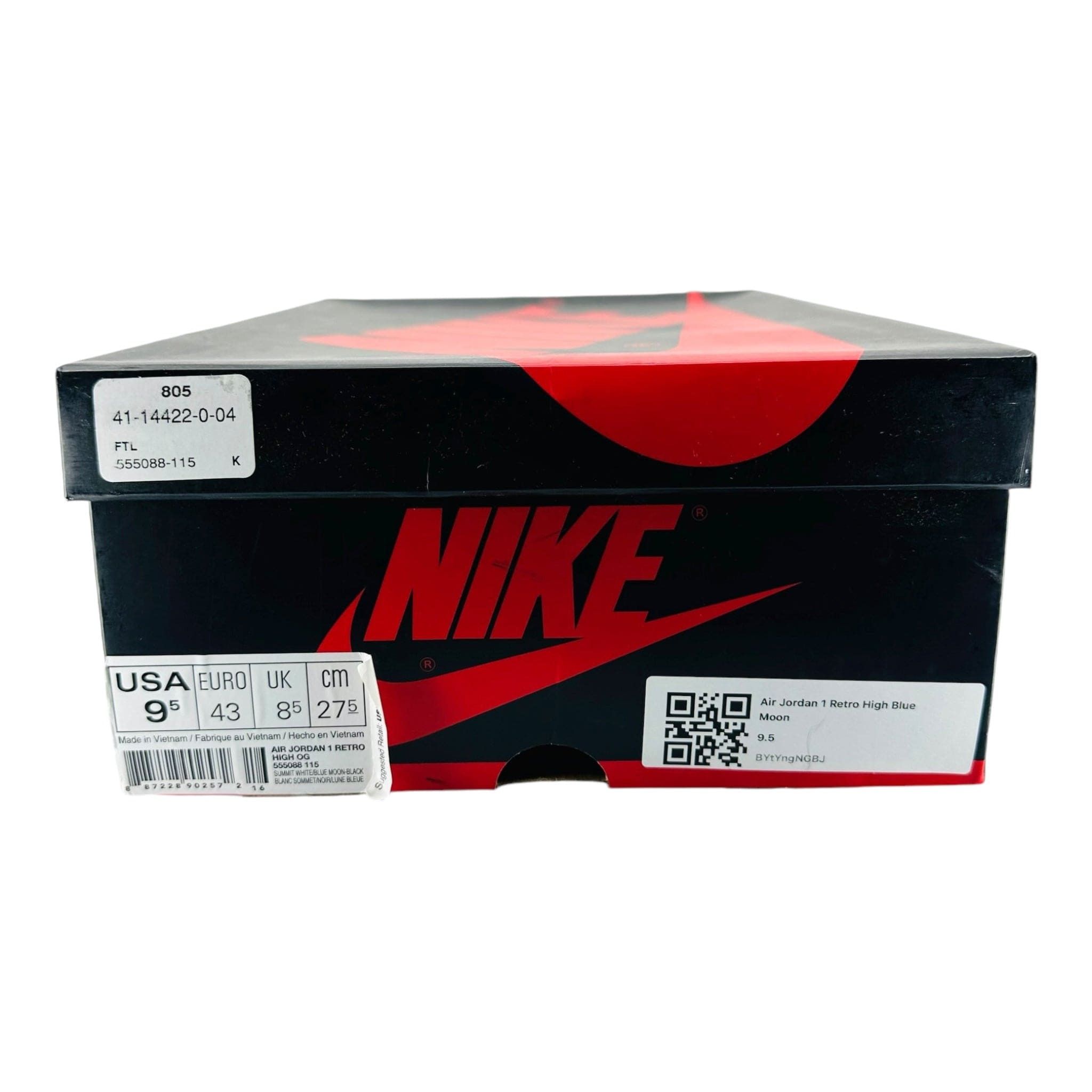Nike 1 Retro High Blue Moon Size US 9.5 / EU 42-43 - 8 Thumbnail