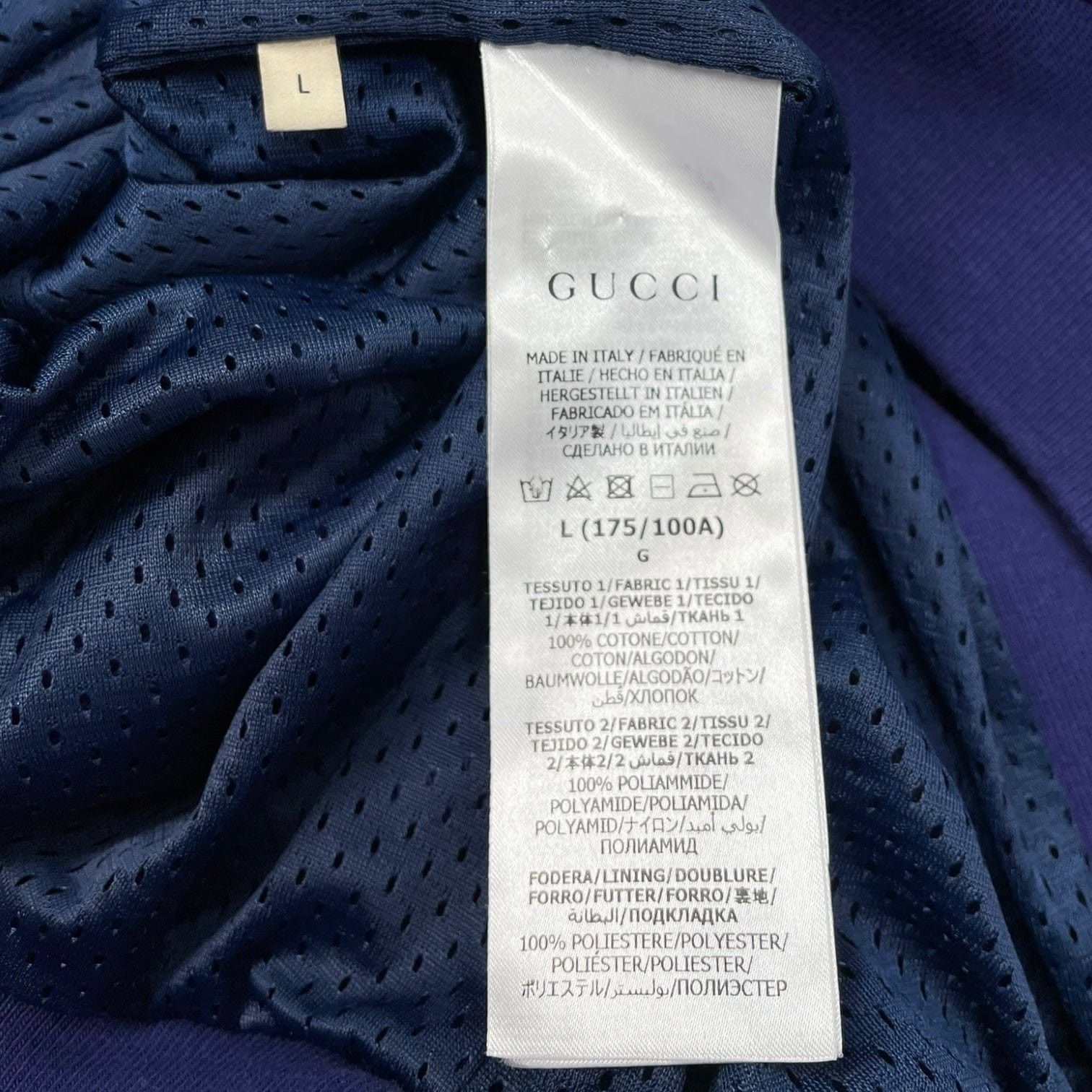 Gucci x The North Face Zip Up Hooded Jacket Blue Red Size US L / EU 52-54 / 3 - 4 Thumbnail