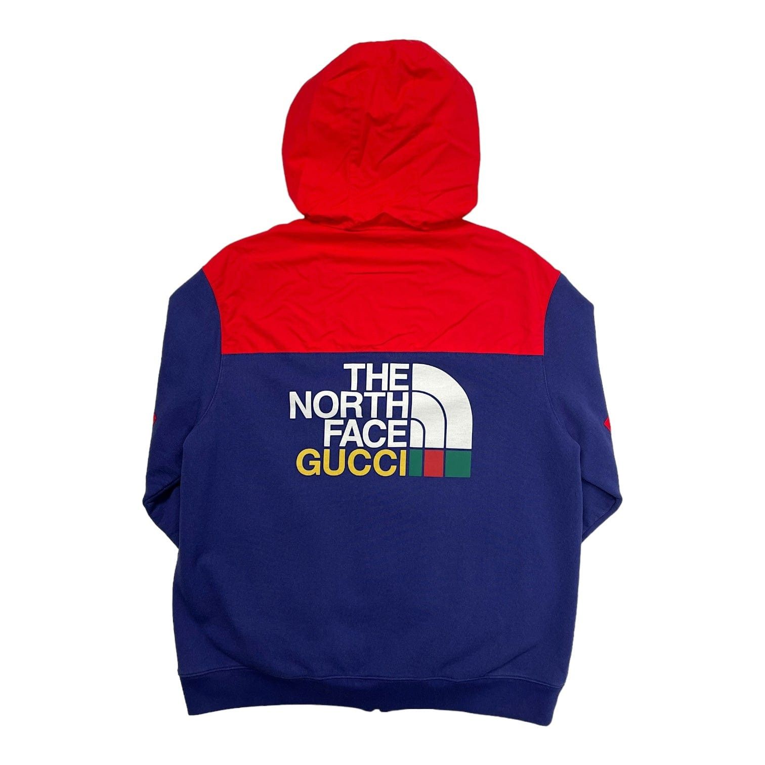Gucci x The North Face Zip Up Hooded Jacket Blue Red Size US L / EU 52-54 / 3 - 2 Thumbnail