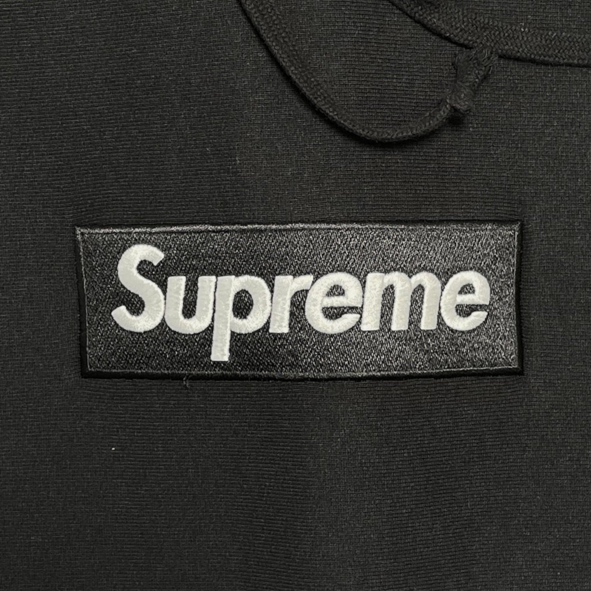 Supreme Box Logo Hooded Sweatshirt Black (FW16) Size US L / EU 52-54 / 3 - 3 Thumbnail