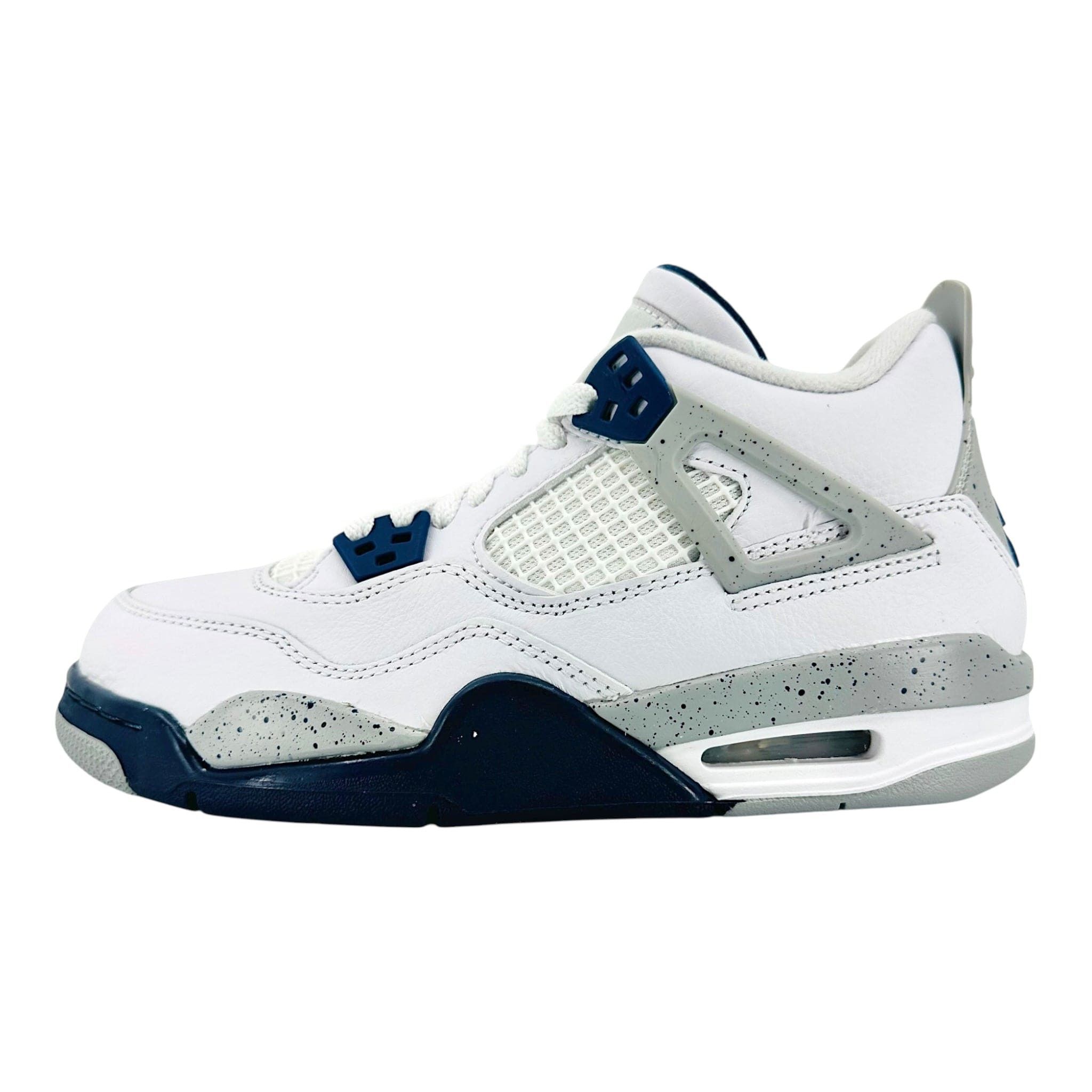 Nike 4 Retro Midnight Navy (GS) Size US 5.5 / EU 38 - 2 Thumbnail