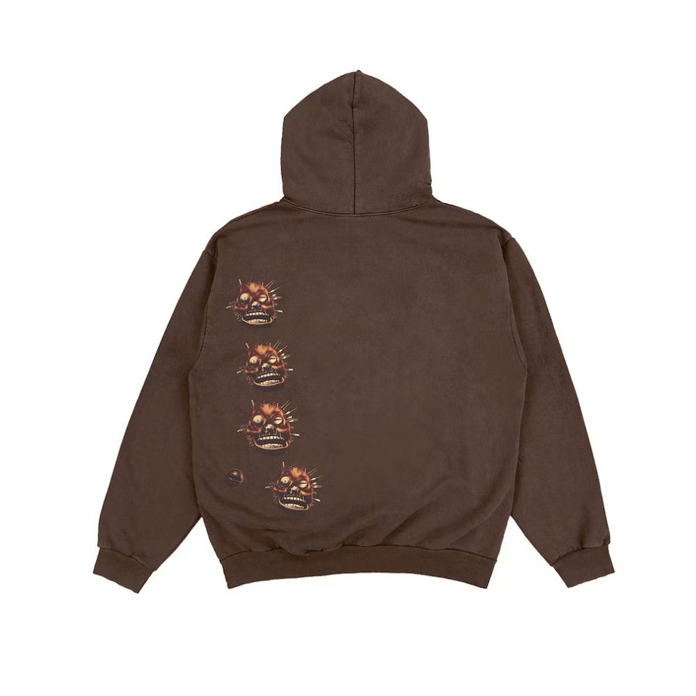 Travis Scott Travis Scott Utopia A2 Hooded Sweatshirt Brown Size US XXL / EU 58 / 5 - 2 Thumbnail