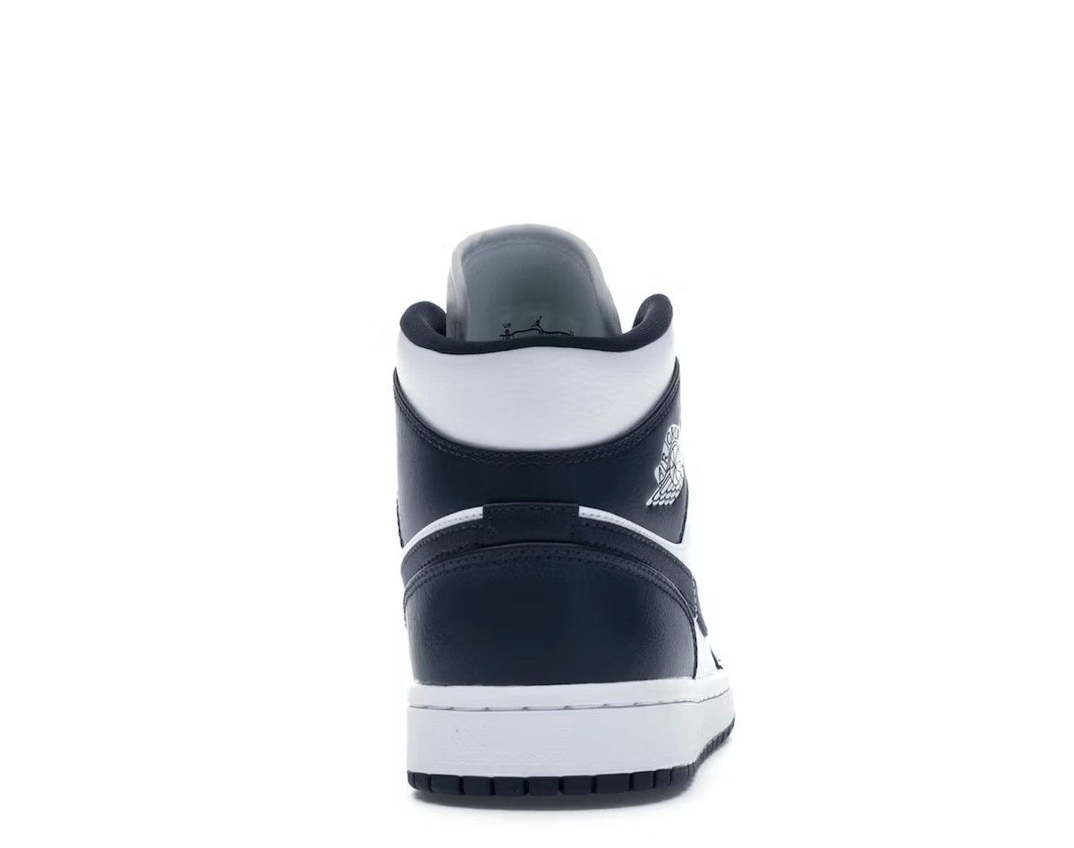 Nike 1 Mid White Metallic Gold Obsidian Size US 8 / EU 41 - 4 Thumbnail