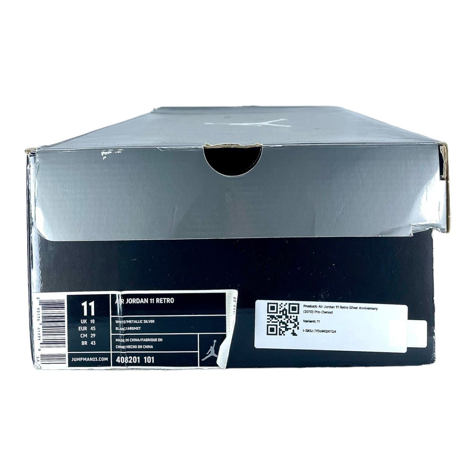 Nike 11 Retro Silver Anniversary (2010) Size US 11 / EU 44 - 8 Thumbnail