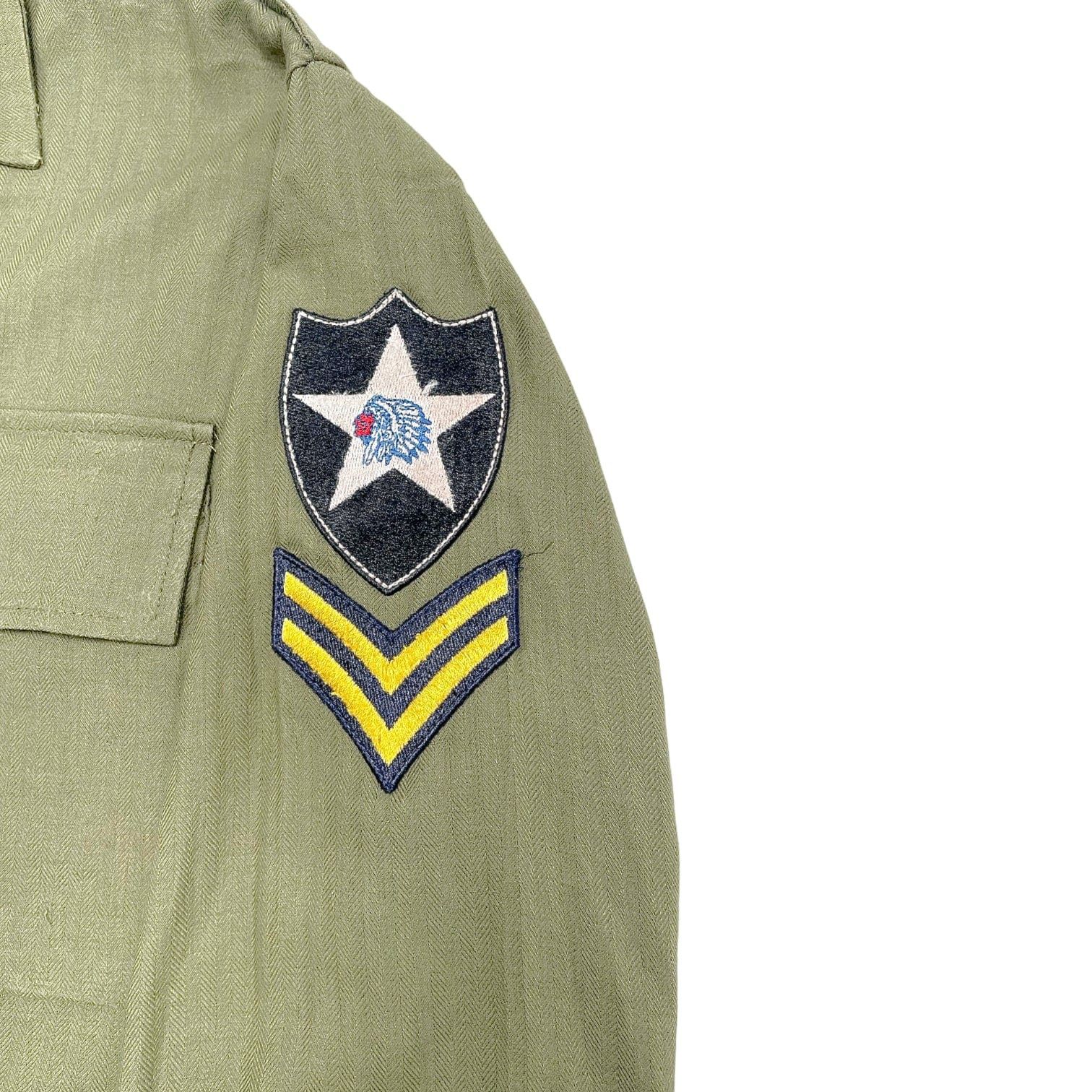 Amiri Amiri Military Patch Button Up Shirt Olive Size US S / EU 44-46 / 1 - 5 Thumbnail