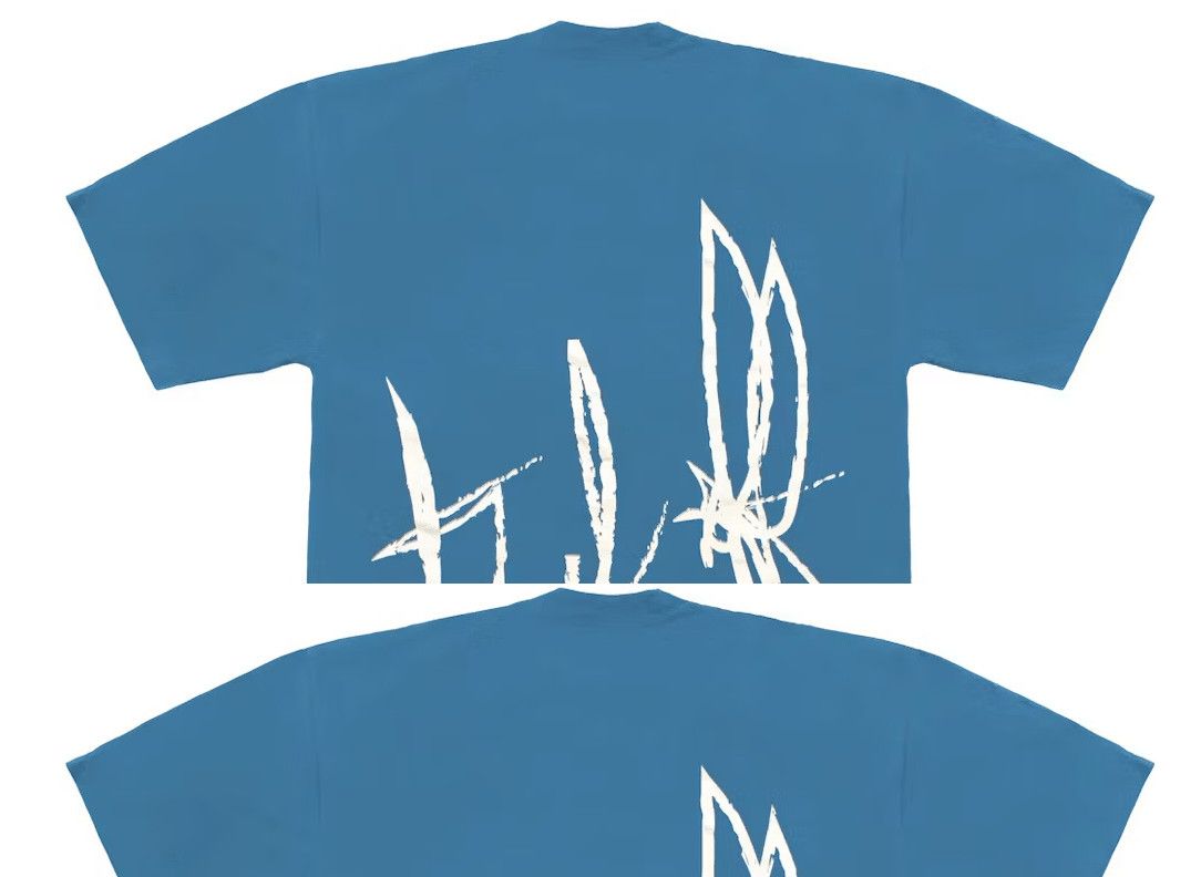 DENIM TEARS x Offset Set It Off Box Set #4 Short Sleeve Tee Shirt Blue Size US XL / EU 56 / 4 - 3 Thumbnail