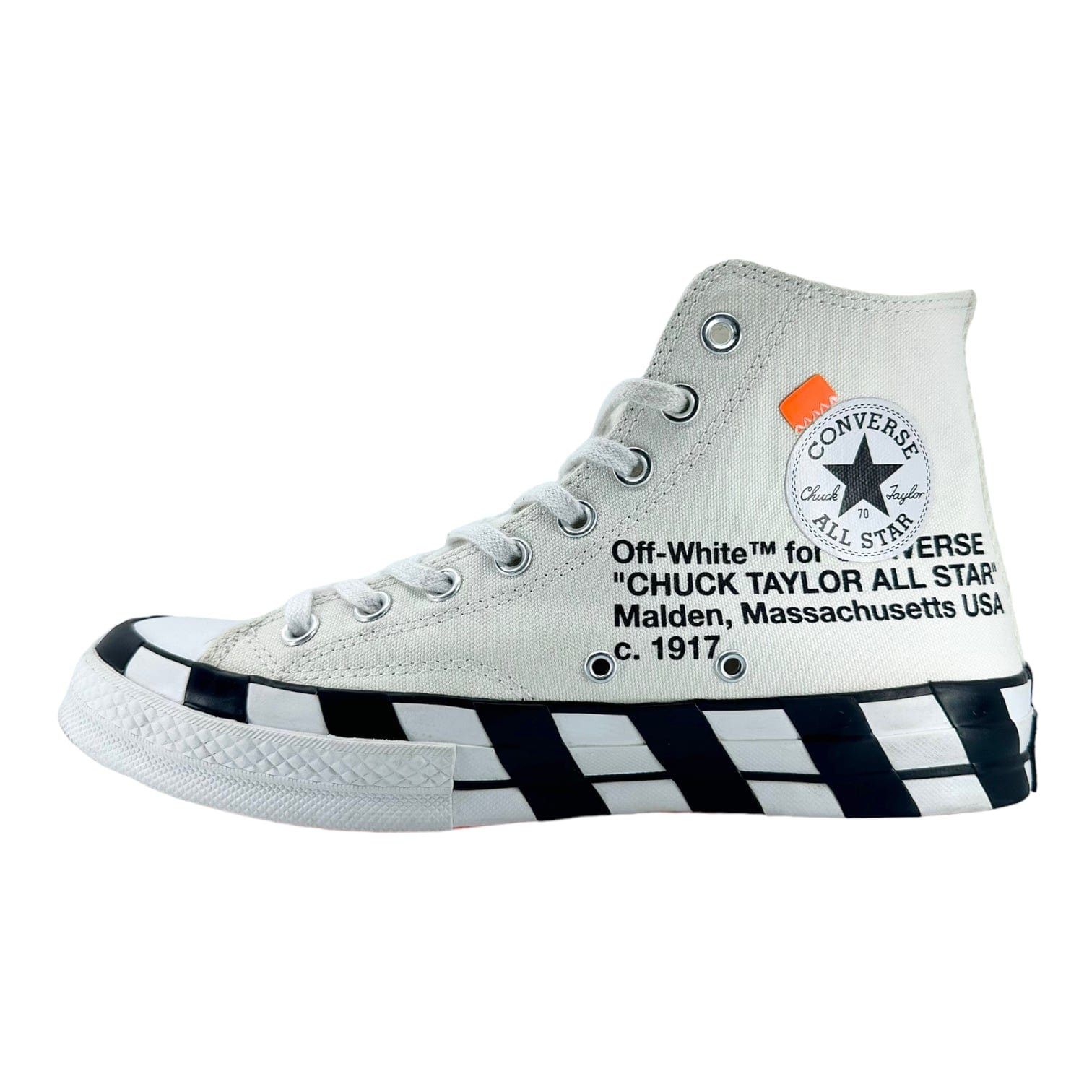 Nike Converse Chuck Taylor All-Star 70s Hi Off-White Size US 8 / EU 41 - 3 Thumbnail