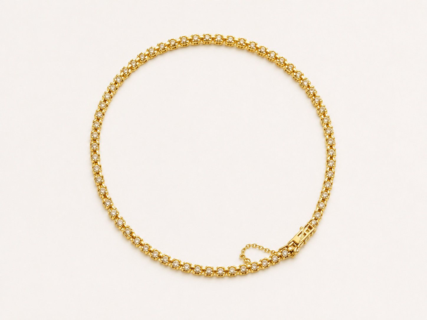 Other Bracelet Tennis en Or et Diamants Size ONE SIZE - 9 Thumbnail